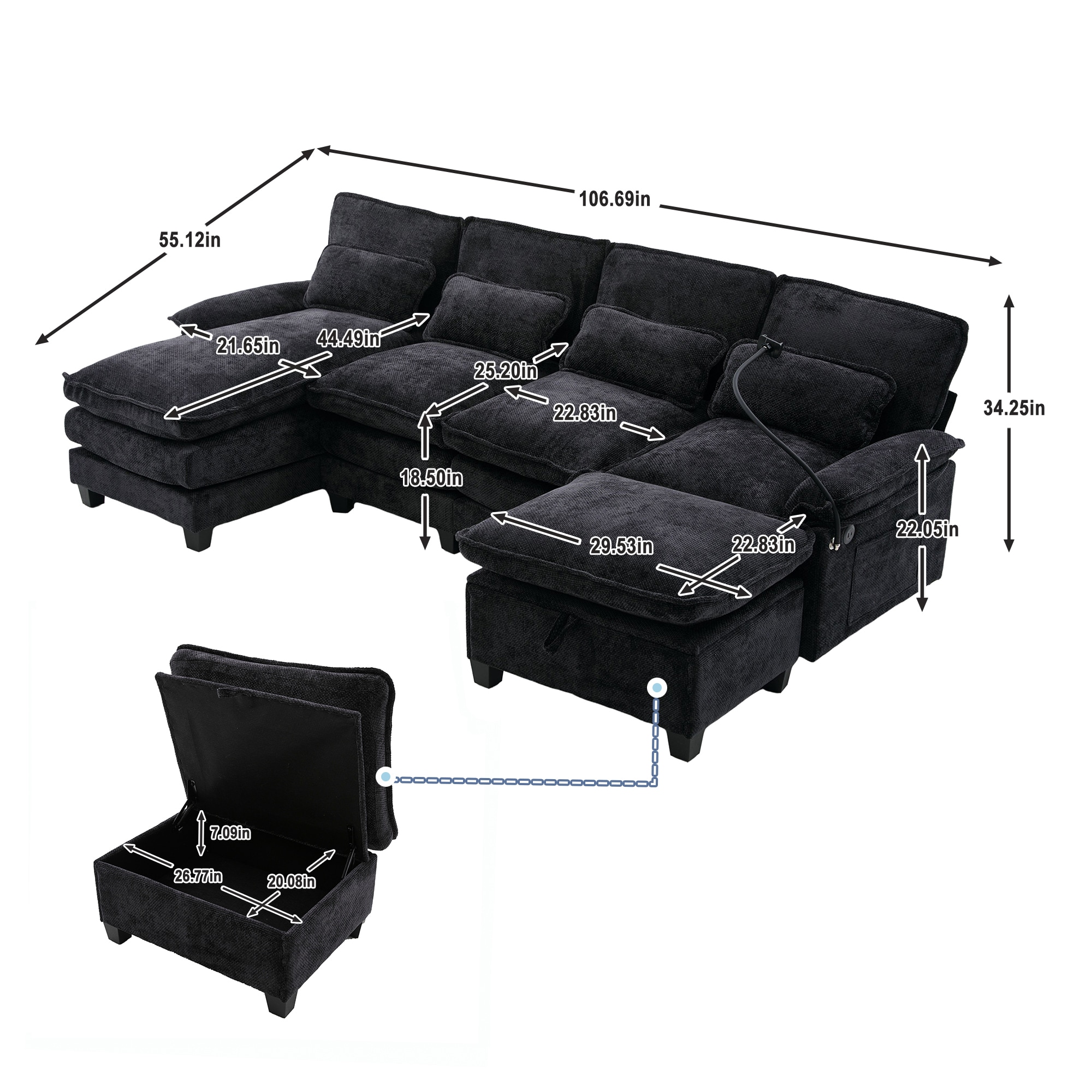Bybafun YB9200026 Sofas-Loveseats - View #5