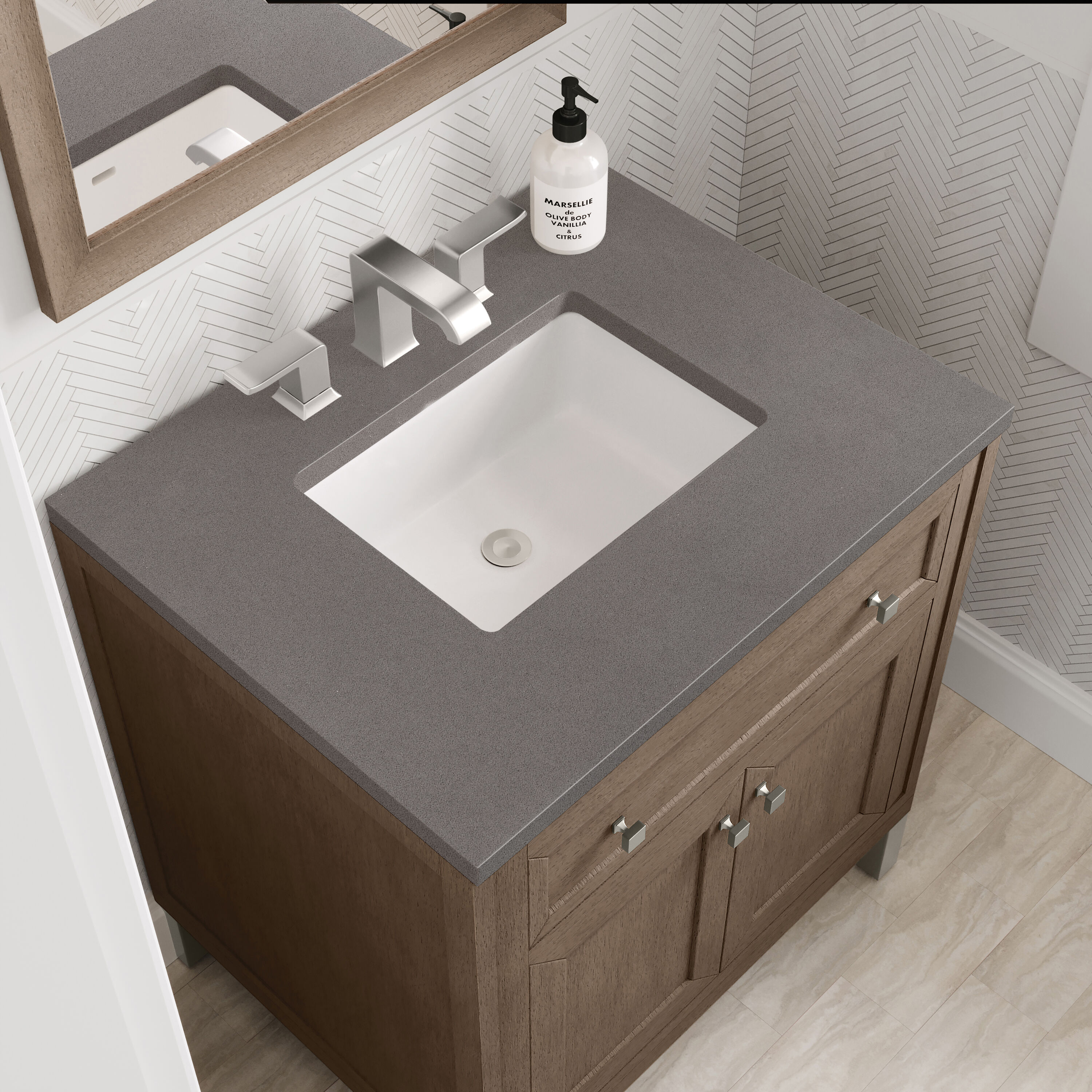 James Martin Vanities 305-V30-WWW-3GEX Bath-Vanity-Combo - View #8