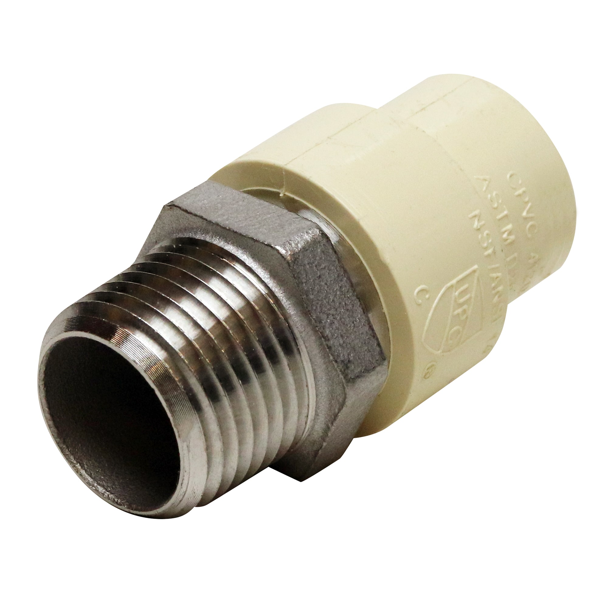 RELIABILT LCPVCMA12 1/2-in C PVC xbrss Mipt Trns 10571
