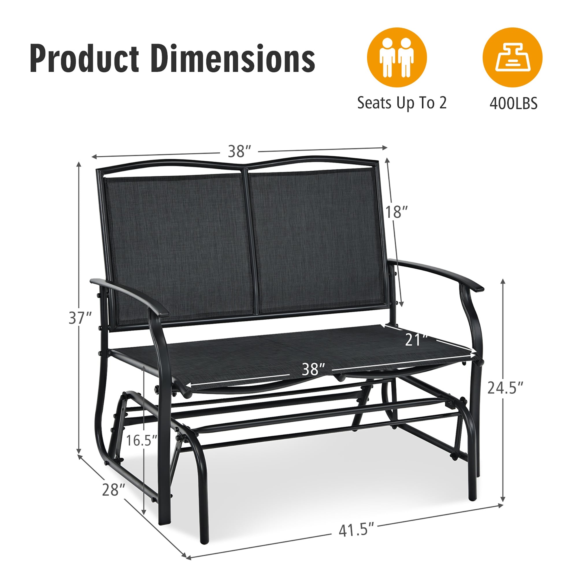 BABOOM BOM-17BK-CO Patio-Chairs - View #3