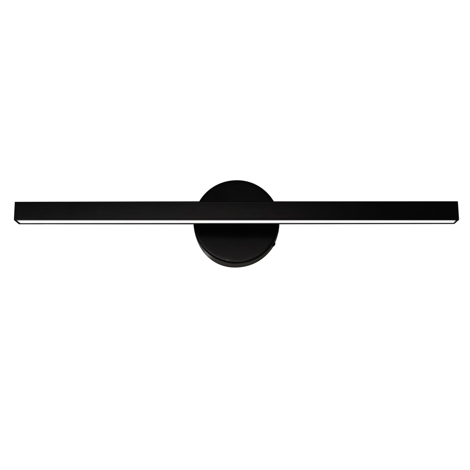 Energetic Lighting MLV231-L100K9027 MLV231 22.8-in 1 -Light Matte Black Integrated LED Modern/contemporary Vanity light