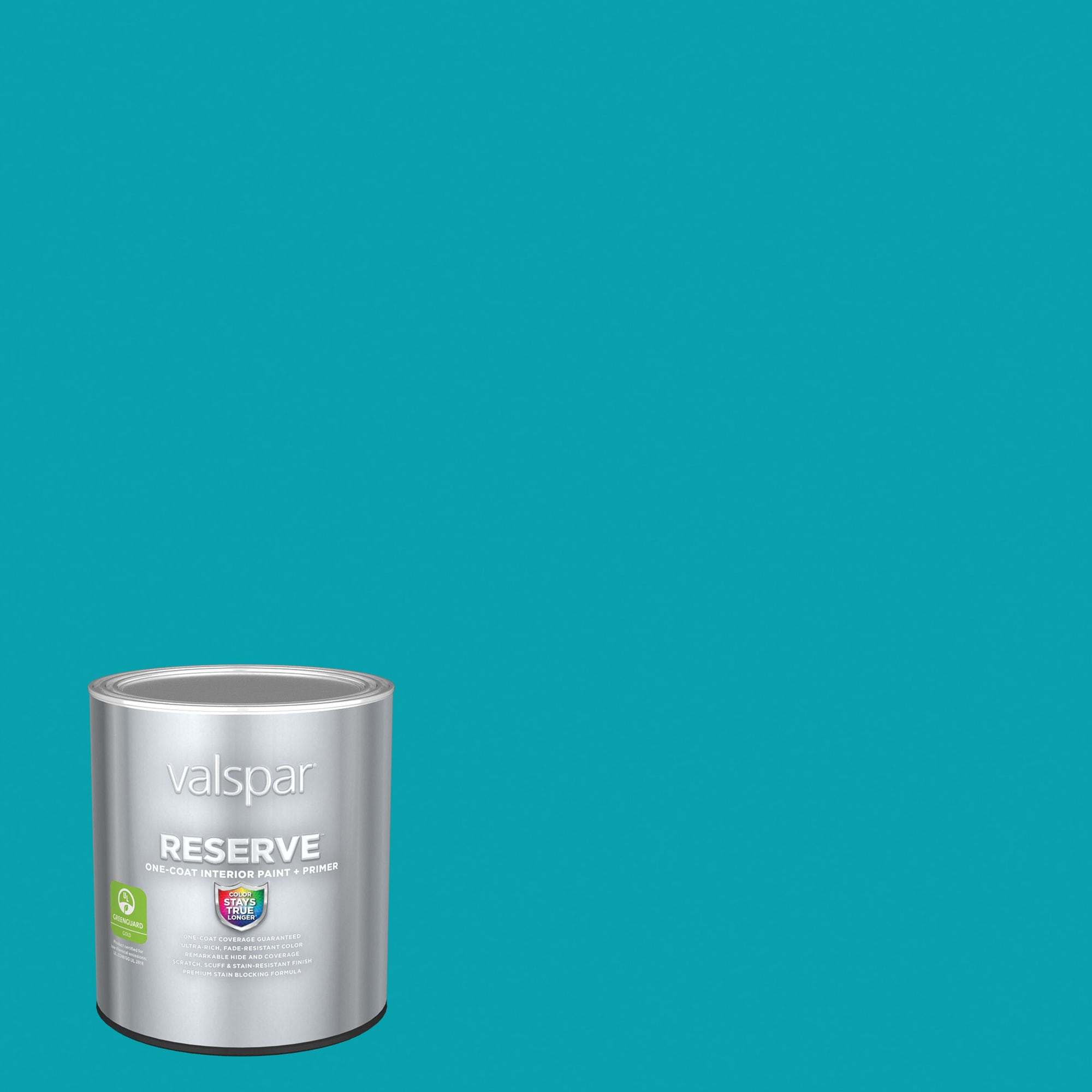 Valspar 5004-10B-2916566 Reserve Satin Exotic Sea 5004-10B Latex Interior Paint Paint + Primer ( 1-quart )