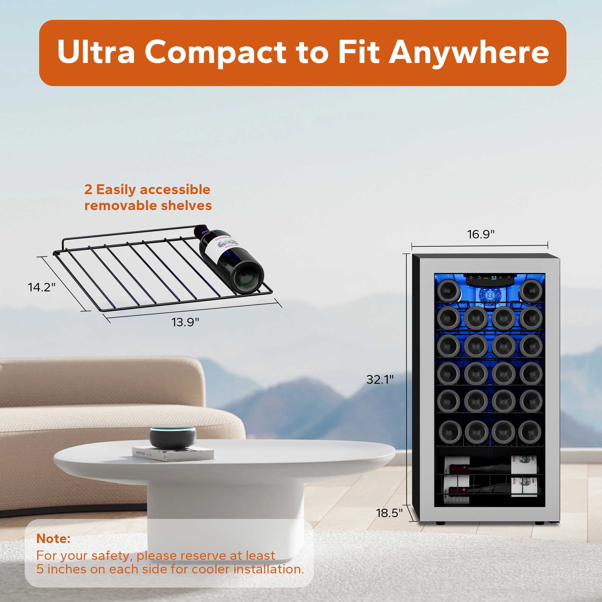 Ca'Lefort CLF-WSJC88-LS Wine-Chillers - View #11