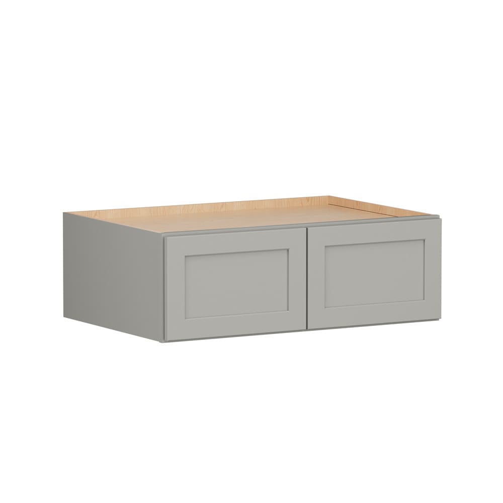 Shenandoah Breckenridge FOL 37-in W x 12-in H x 24-in D Stone Painted Wall Fully Assembled Cabinet Recessed Panel Shaker #W3712X24DPBT-29MYS