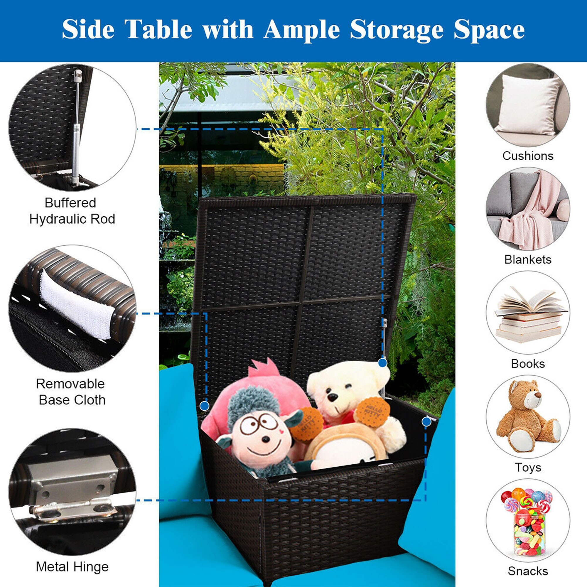 CASAINC BH-WY000172AAA Patio-Conversation-Sets - View #8
