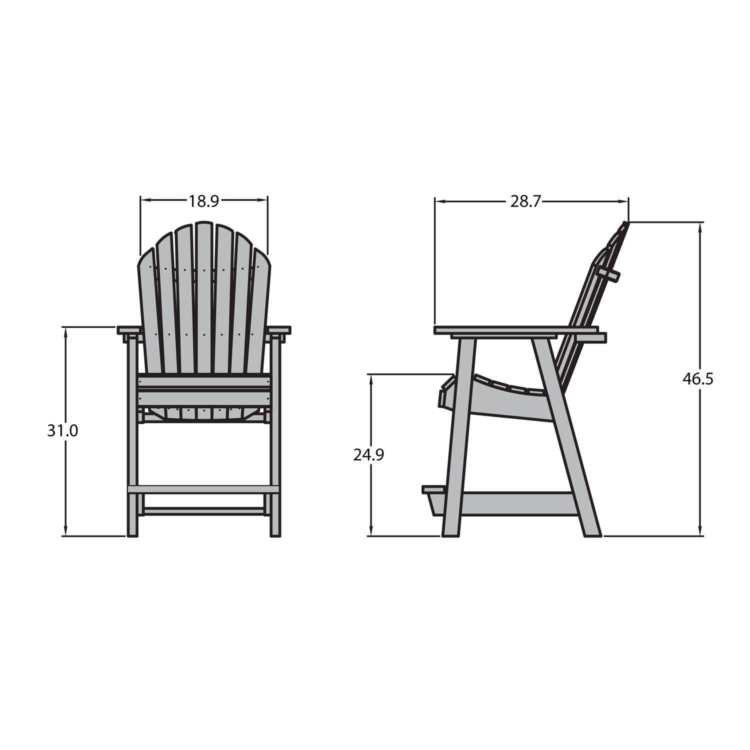 highwood AD-CHCA2-EUC Patio-Chairs - View #5