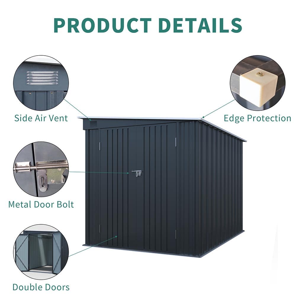 JUJABU SHED-1 Metal-Storage-Buildings-Sheds - View #4