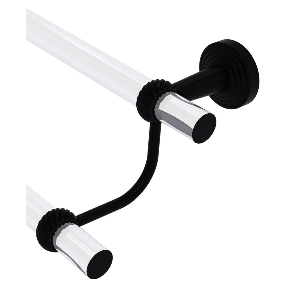 Design House 582759-MB Kelton Double Towel Bar Matte Black