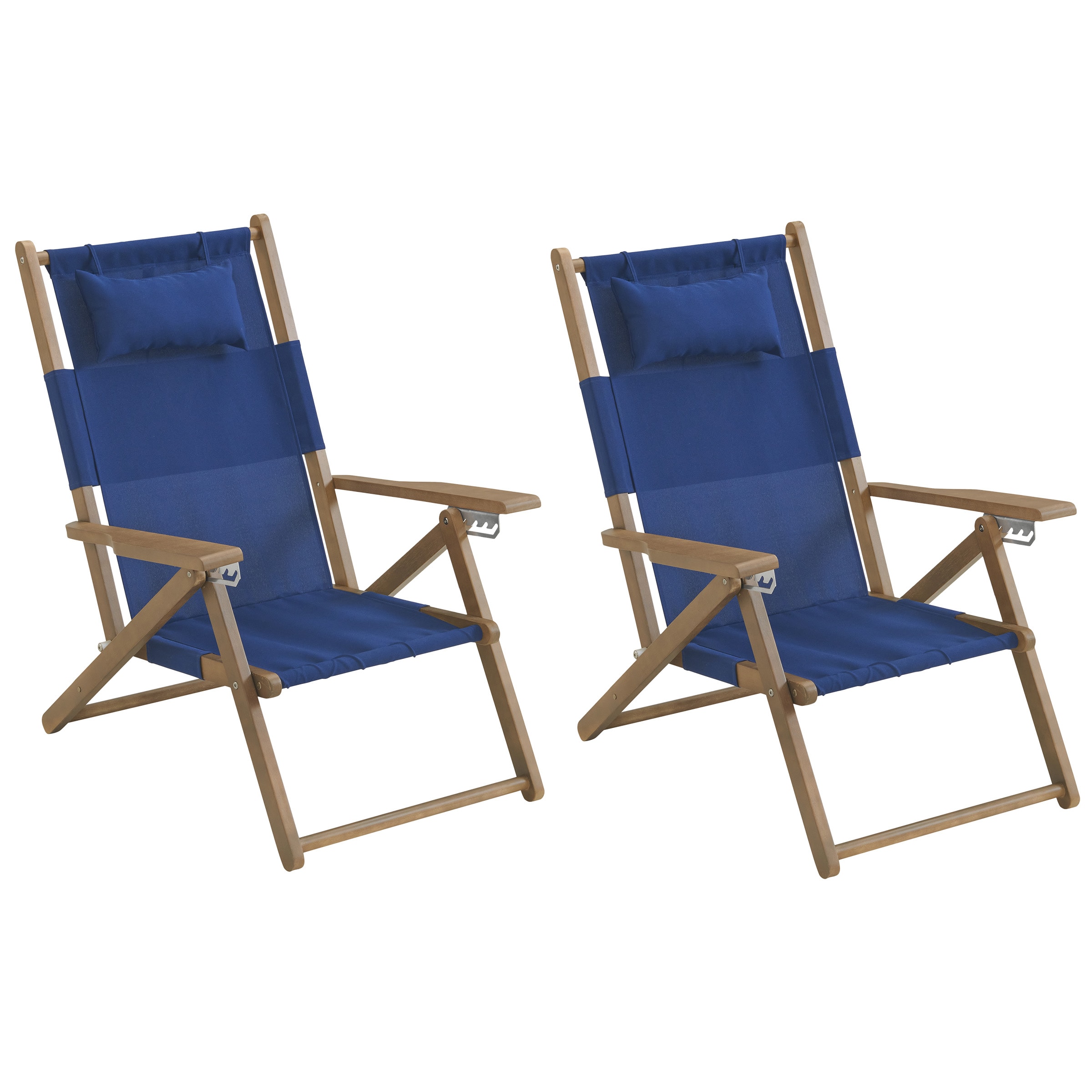 Lavish Home 80-OUTD-FLDBCH-3-2 Beach-Camping-Chairs - View #2