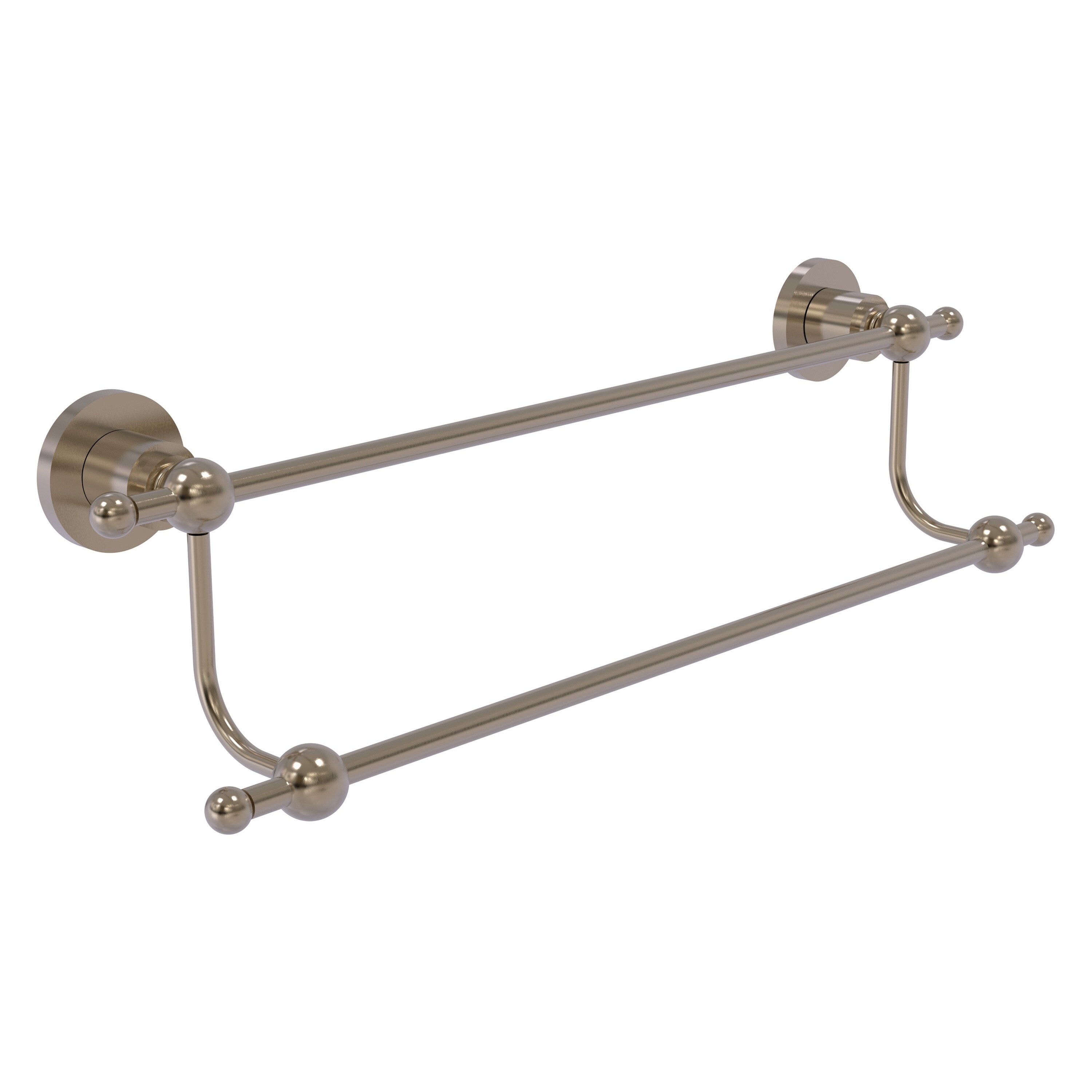 Allied Brass AP-72/36-PEW Astor Place 36-in double Antique Pewter Wall mount Double Towel Bar