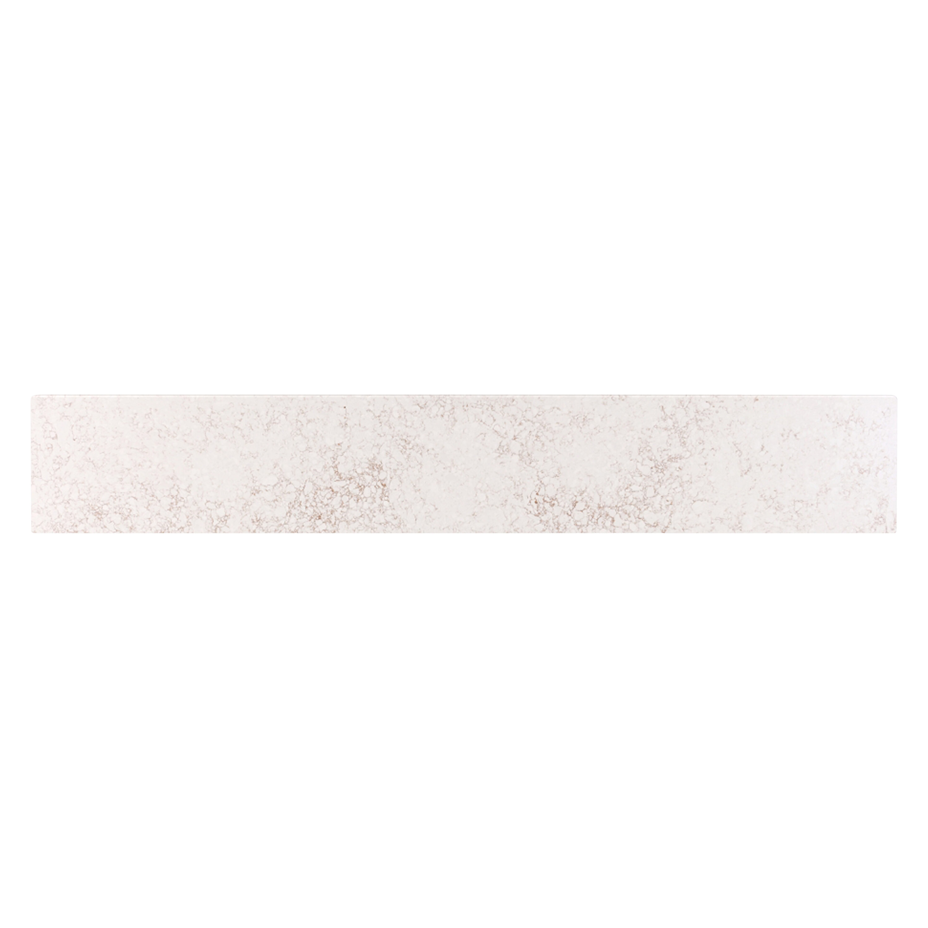 Avanity QUT22AL-SS 4-in H x 21.3-in L Alluring Quartz Quartz Bathroom Side splash