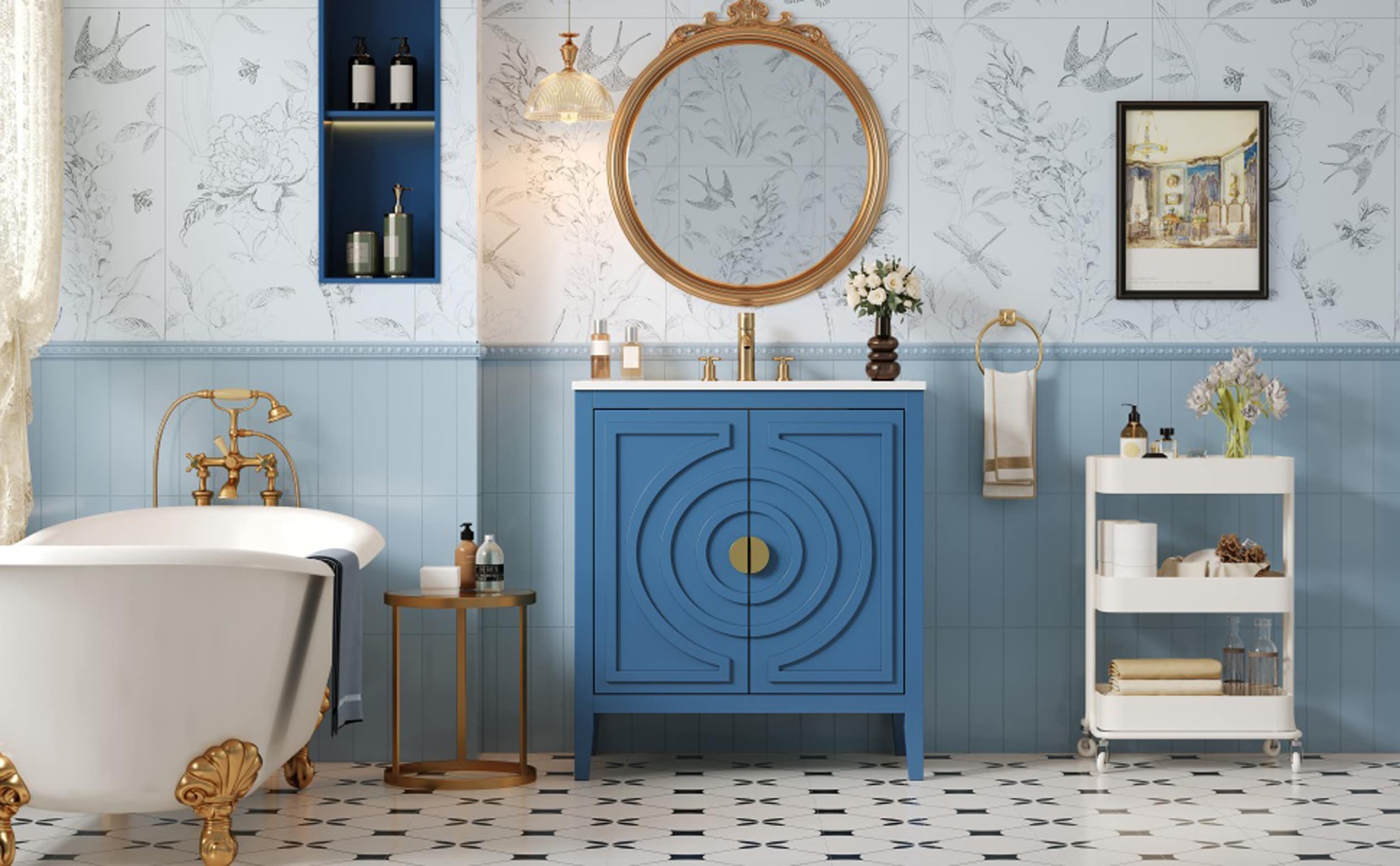 ModernLuxe L3P-N710P194129C Bath-Vanity-Combo - View #17