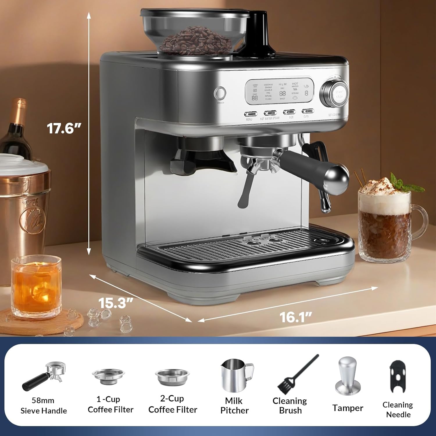 Qeetex COFFEPHO0ZRKMFUG Coffee-Makers - View #7