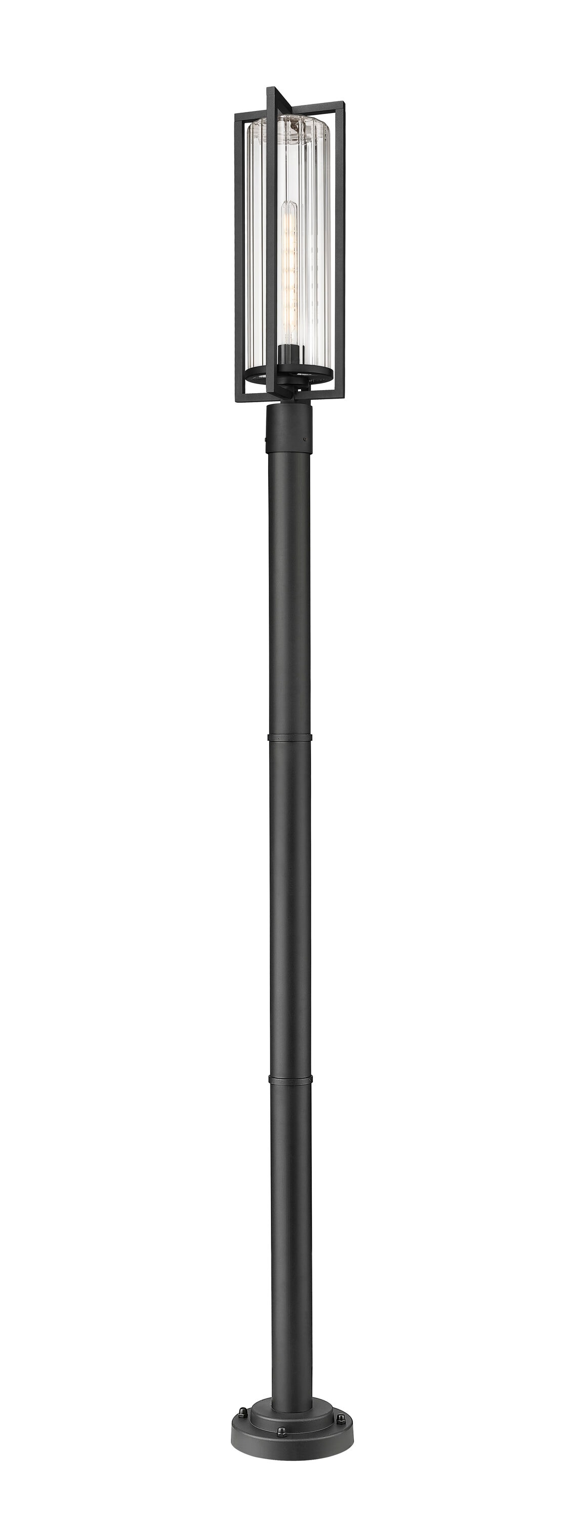 Z-Lite 5013PHBR-567P-BK Complete-Post-Lights - View #4