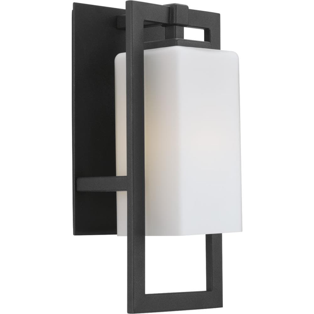 Progress Lighting P5948-31 Jack 1 -Light 13.63-in H Black Hardwired Outdoor Wall Light