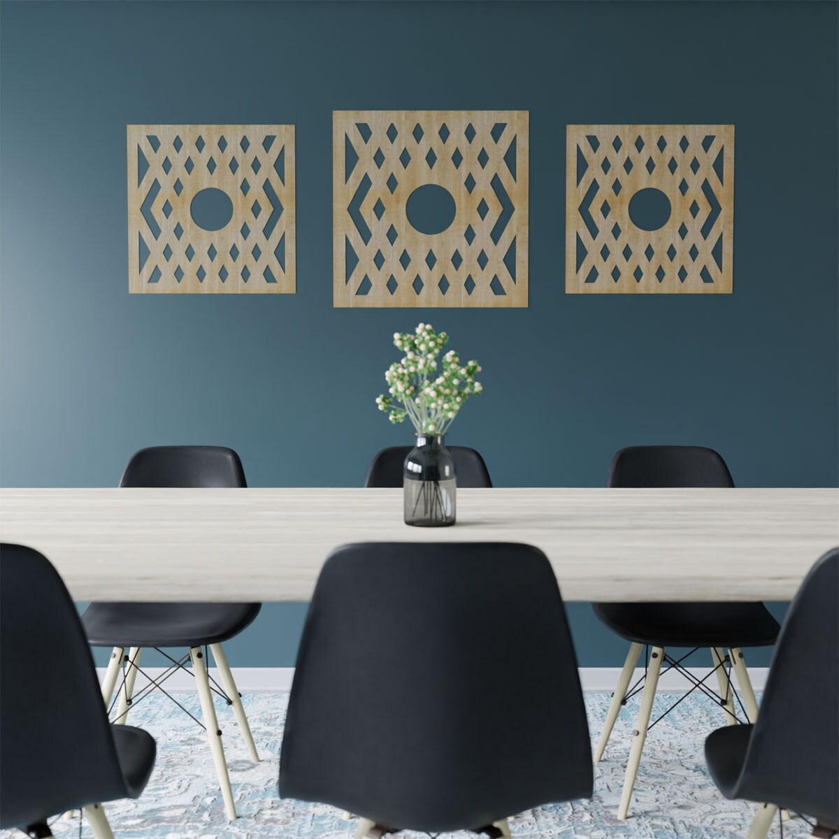 Ekena Millwork CMWP16X16X0375CHHI Ceiling-Medallions - View #6