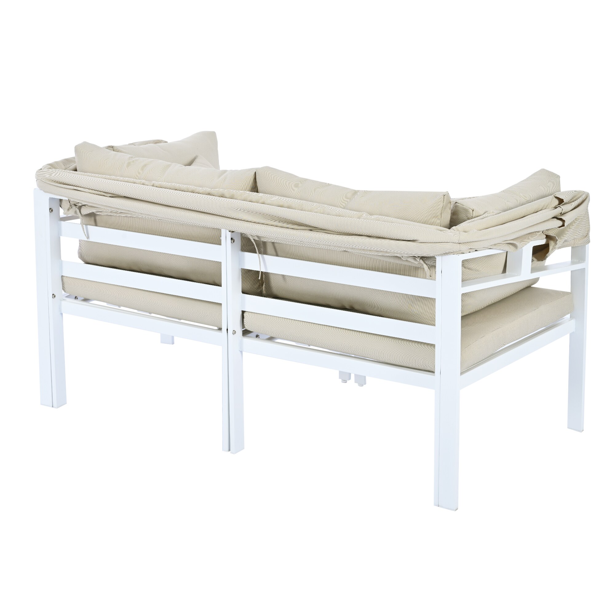 Direct Wicker DWL-25AAA-BE Patio-Sofas-Daybeds - View #10
