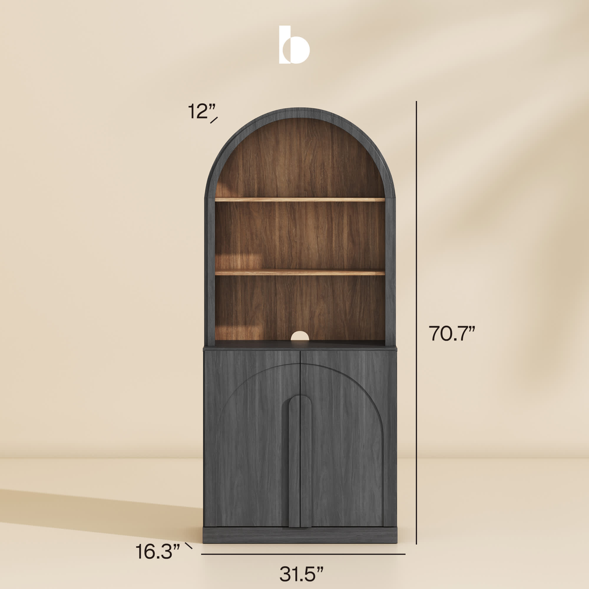 Belleze 014-HG-42016-E+42017 bookcases - View #2
