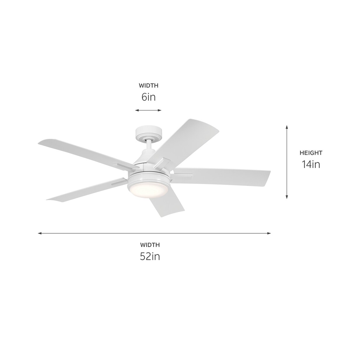 Kichler 310075WH Ceiling-Fans - View #8