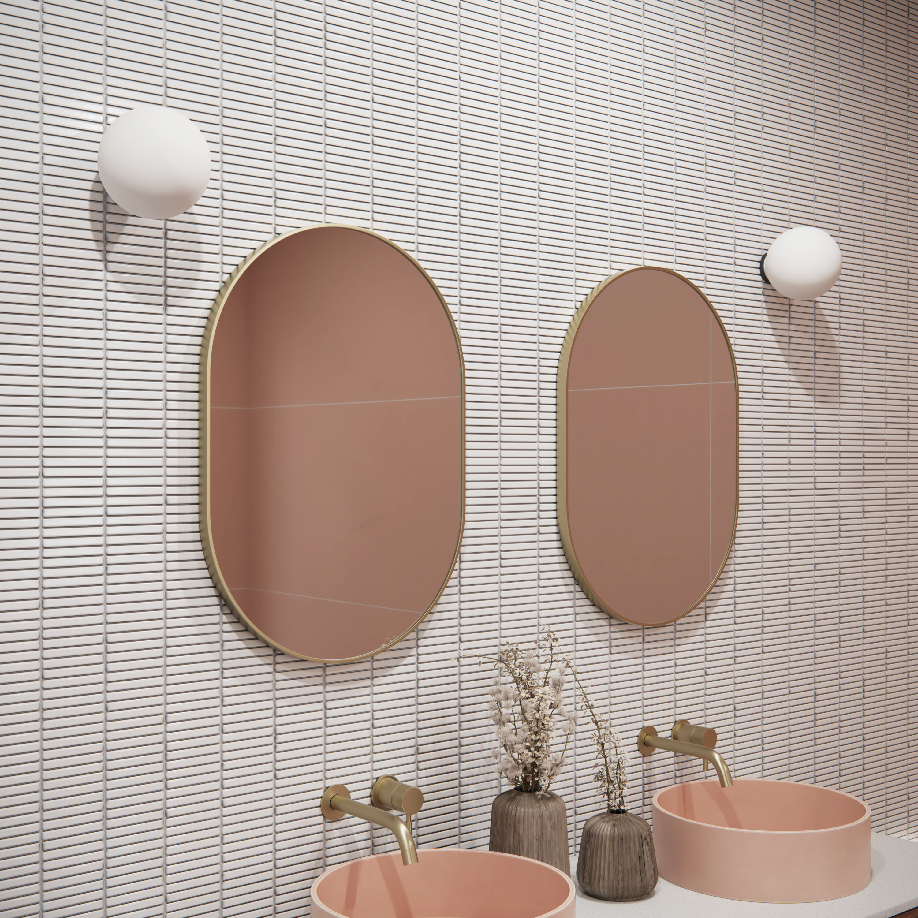 Glass Warehouse MF-PL-28X20-SB Decor-Mirrors - View #7