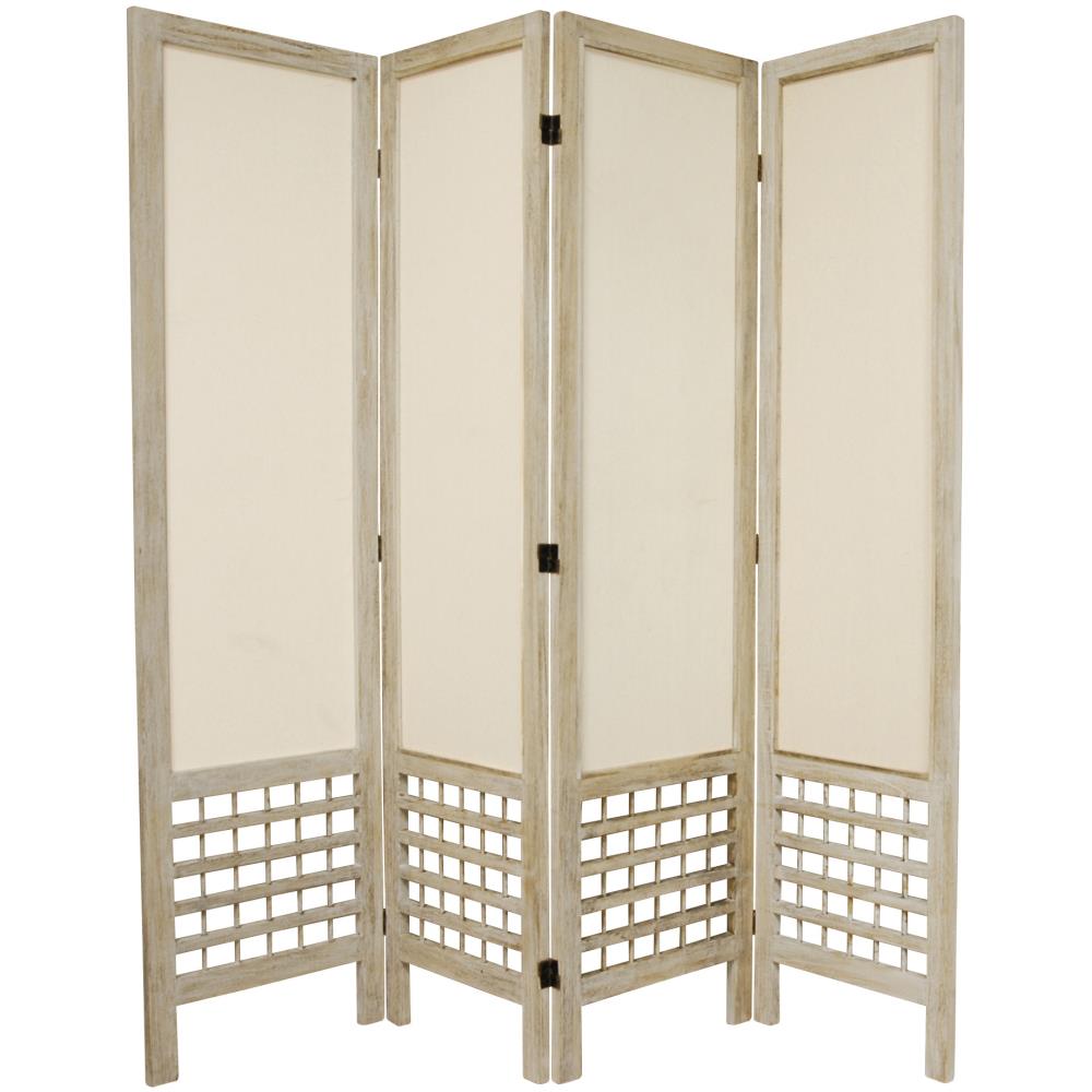 shabby look Room Divider With Shelves 170x125cm Details about   Room Divider Yvelines White/White- 							 							show original title 