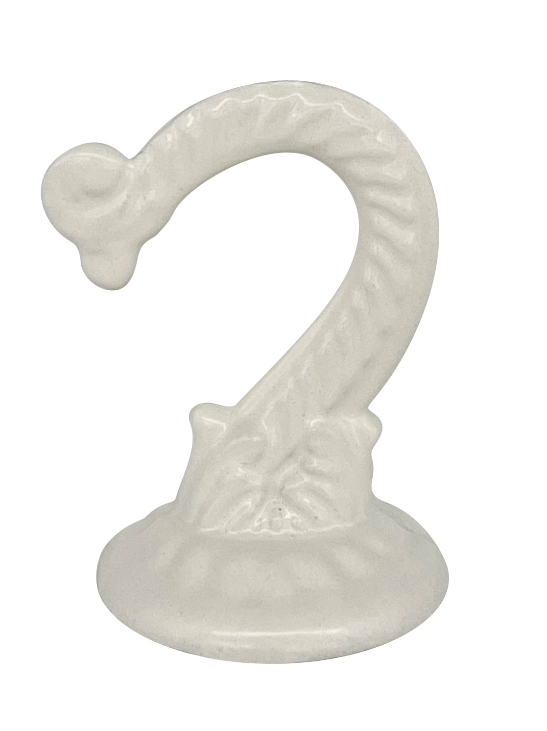 Style Selections 1.5-in White Aluminum Traditional Plant Hook(s) in the  Plant Hooks department at