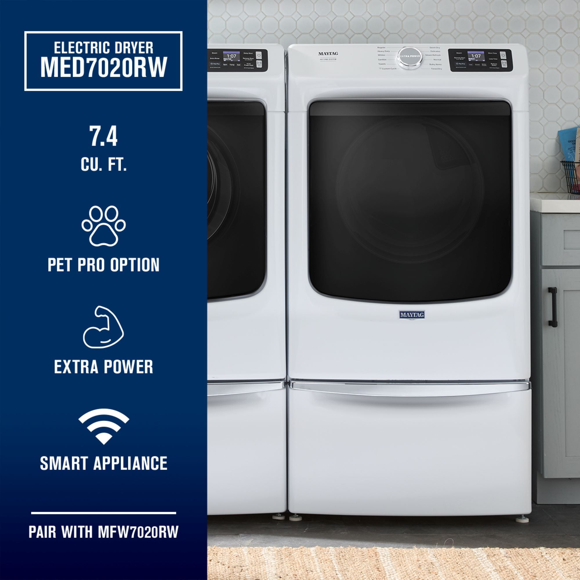 Maytag MED7020RW Elec-Dry - View #7