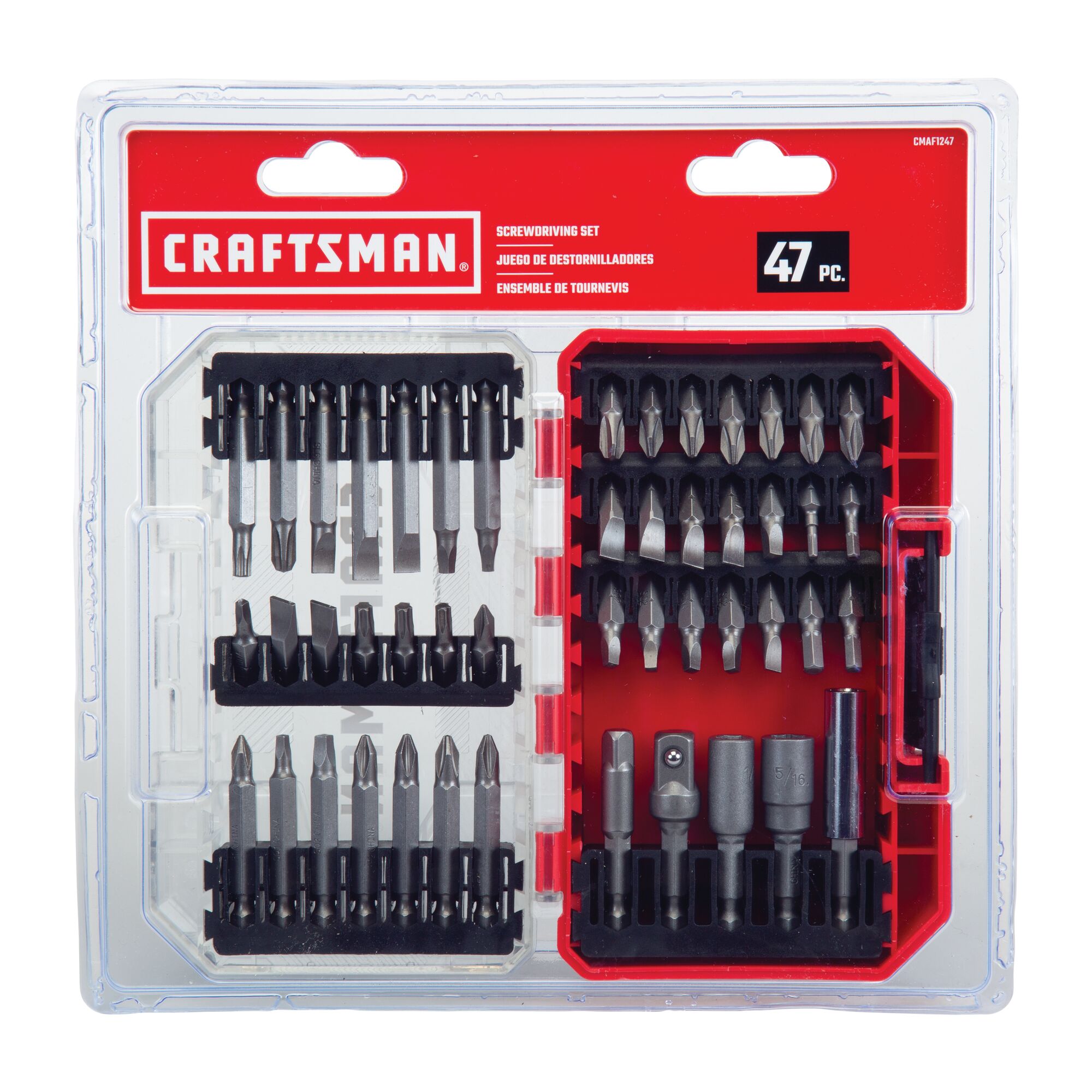 CRAFTSMAN Screwdriver Bit Set 47 Piece at Lowes