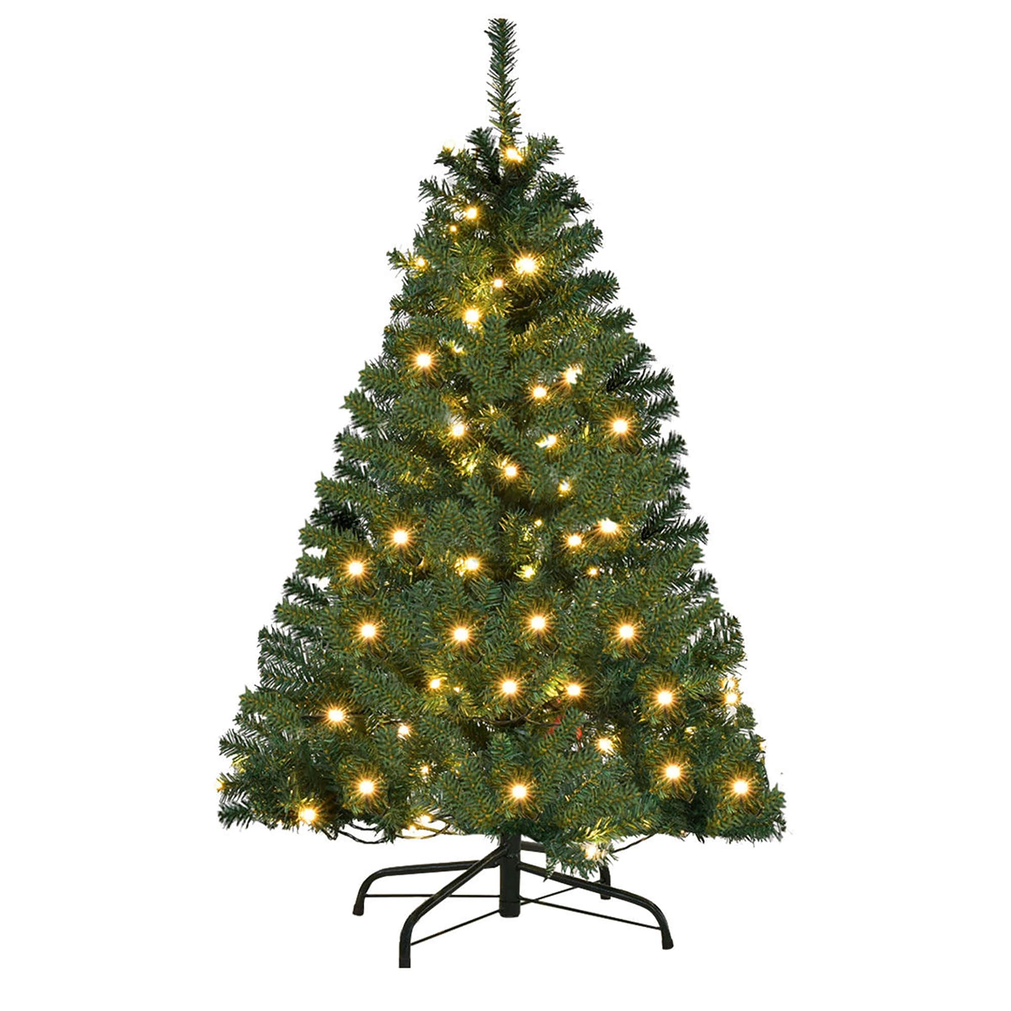 Forclover ALHY-680CM 7-ft Pre-lit Artificial Christmas Tree with LED Lights