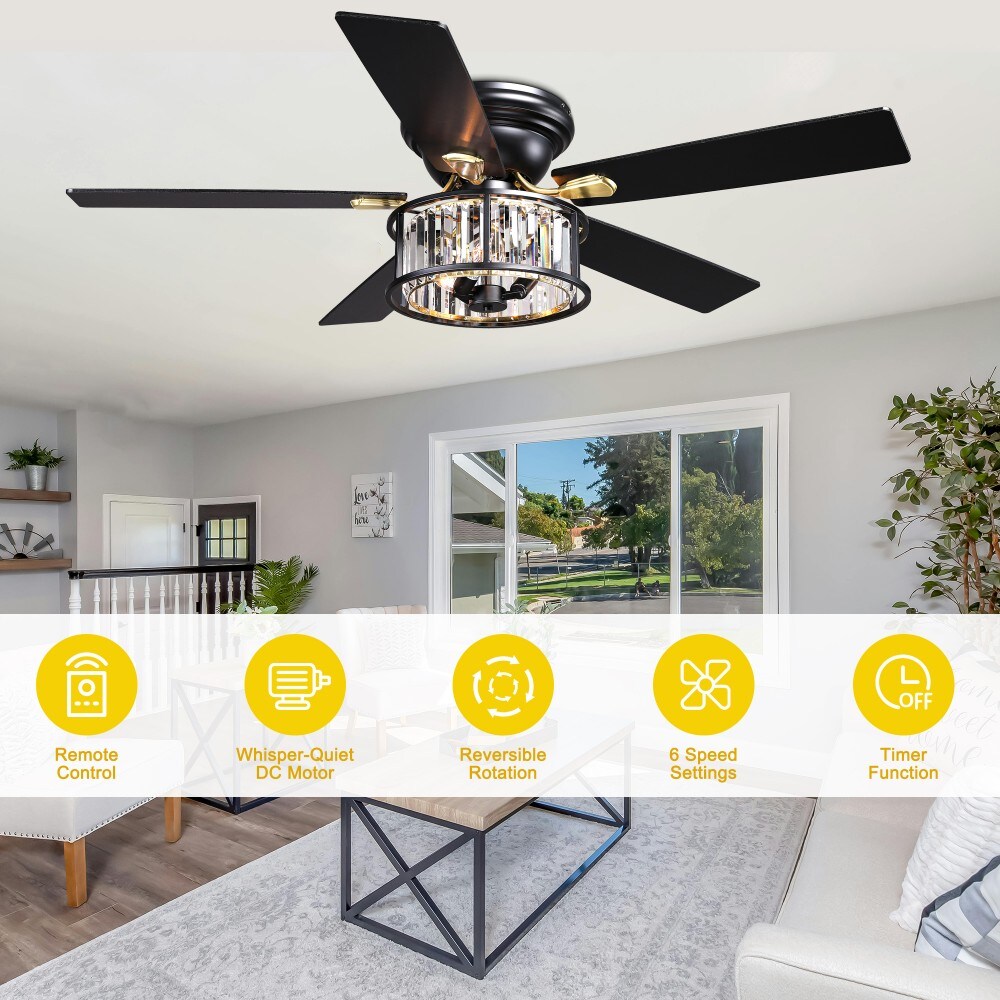 Oaks Decor DC252001OKEL-B Ceiling-Fans - View #5