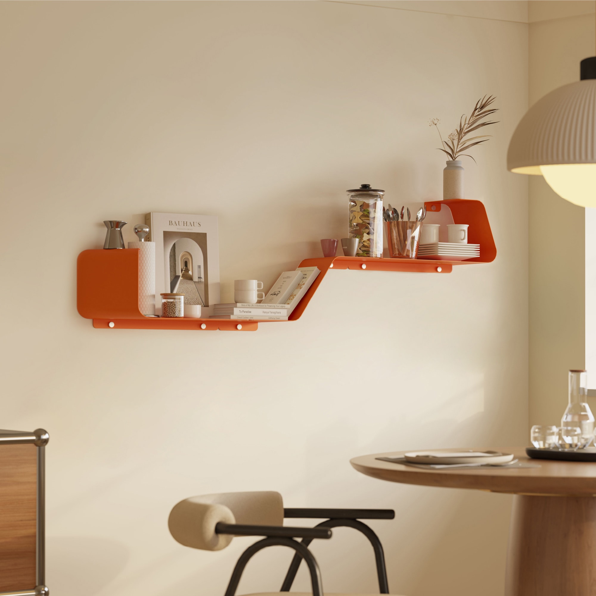 Sttoraboks FS-M001-ORANGE-LS Wall-Mounted-Shelving - View #4
