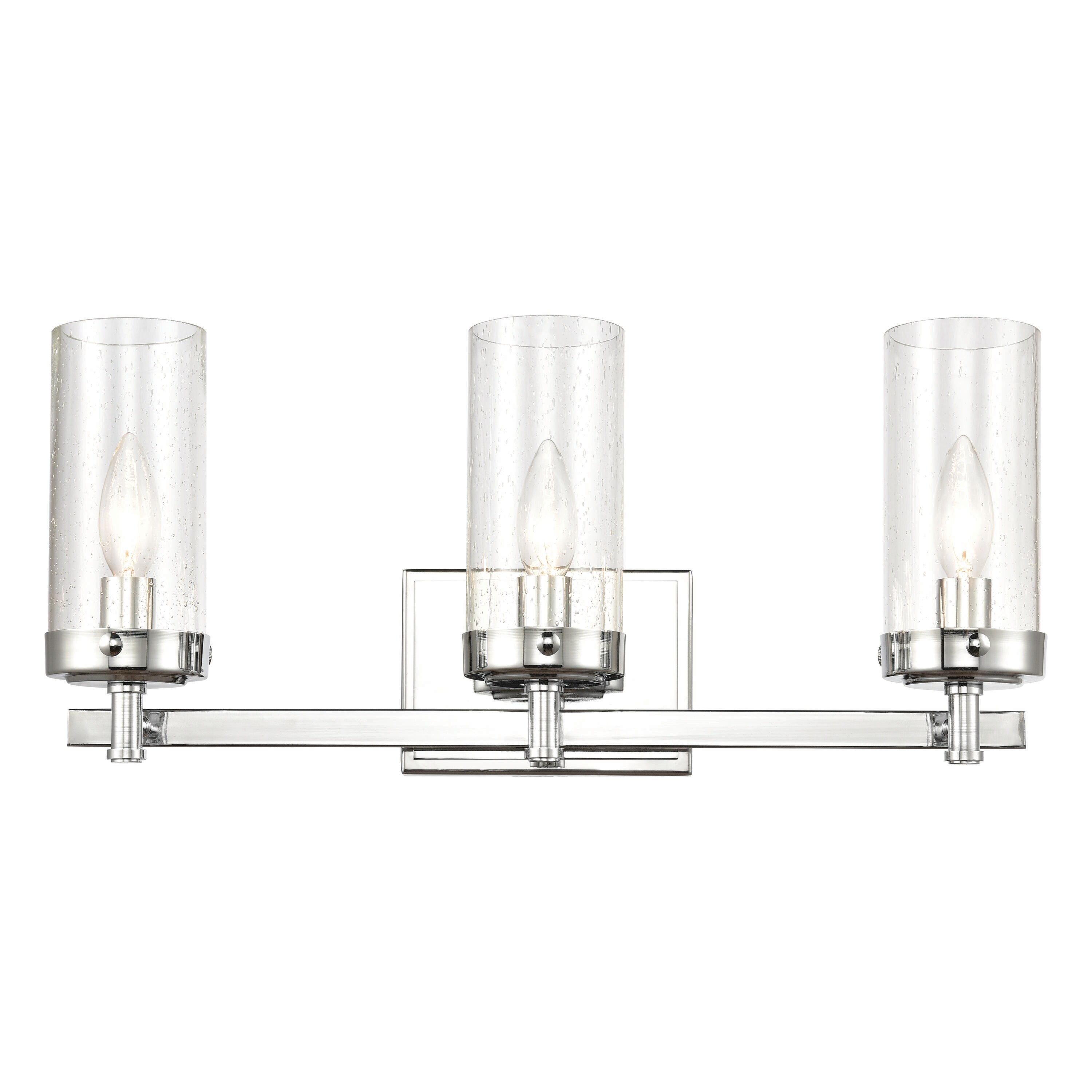 Westmore by ELK Lighting LWVL-220308002 Arey 20-in 3 -Light Polished Chrome Transitional Vanity light