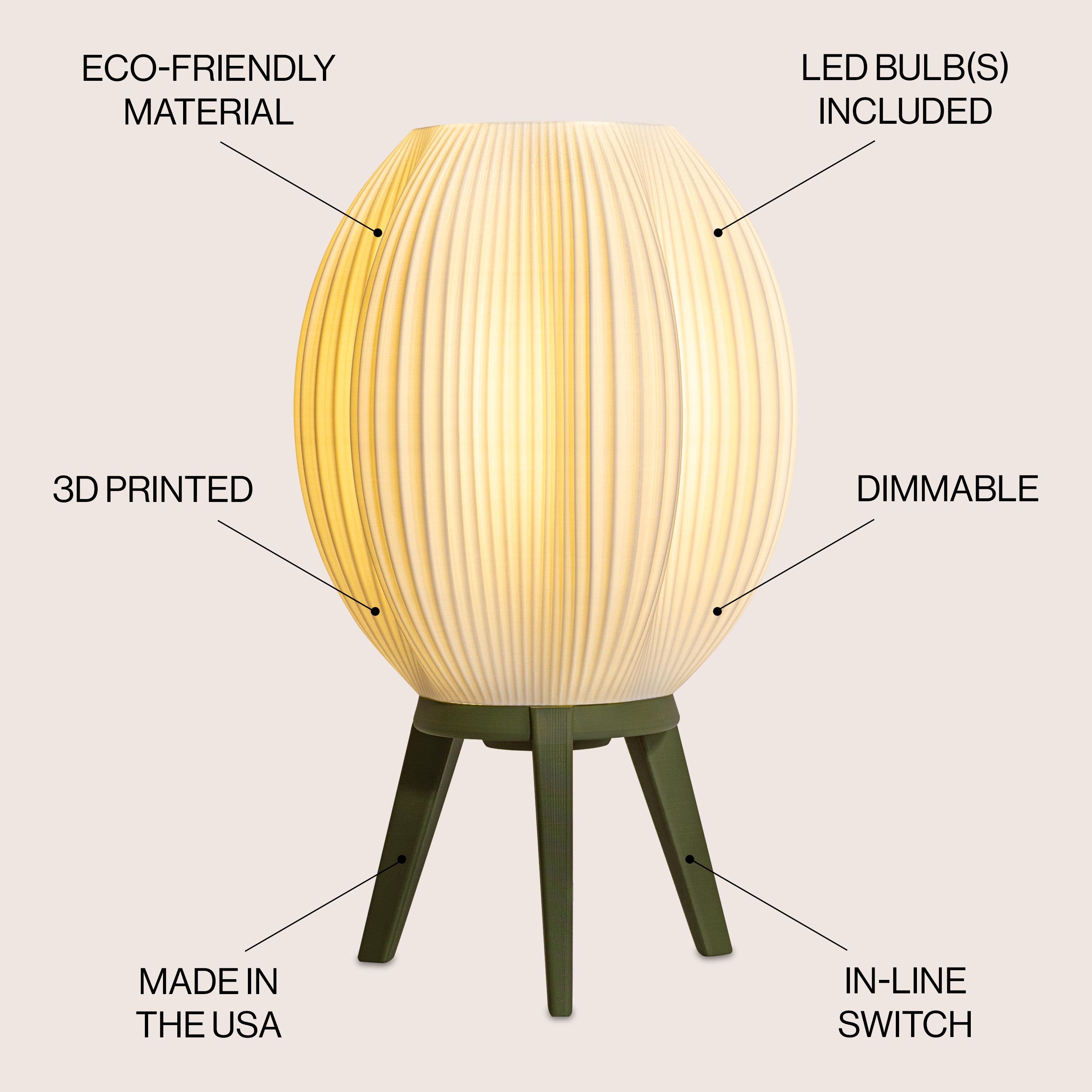 JONATHAN  Y USA1000C Table-Lamps - View #3