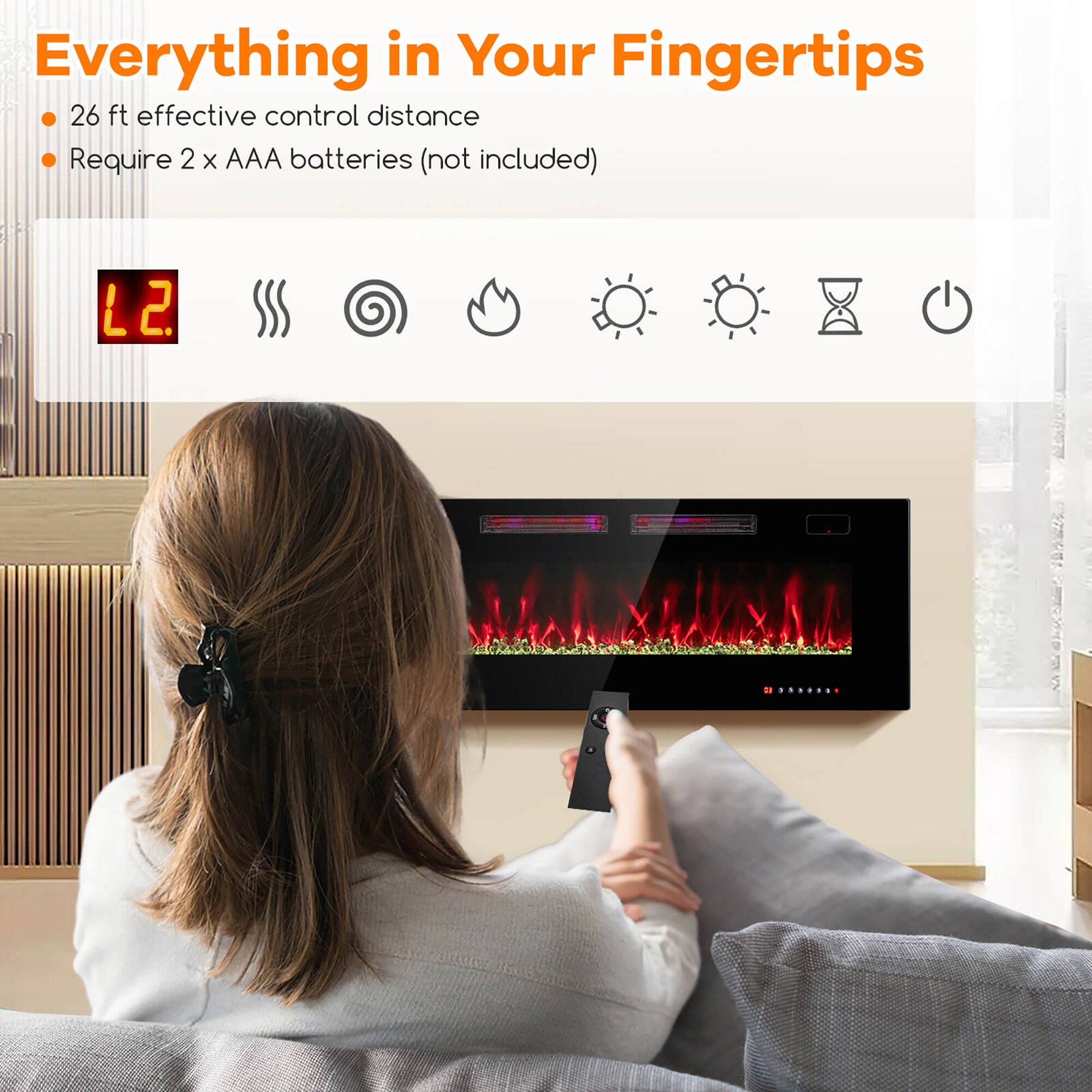 Goplus FP10235US-50 Electric-Fireplaces - View #10