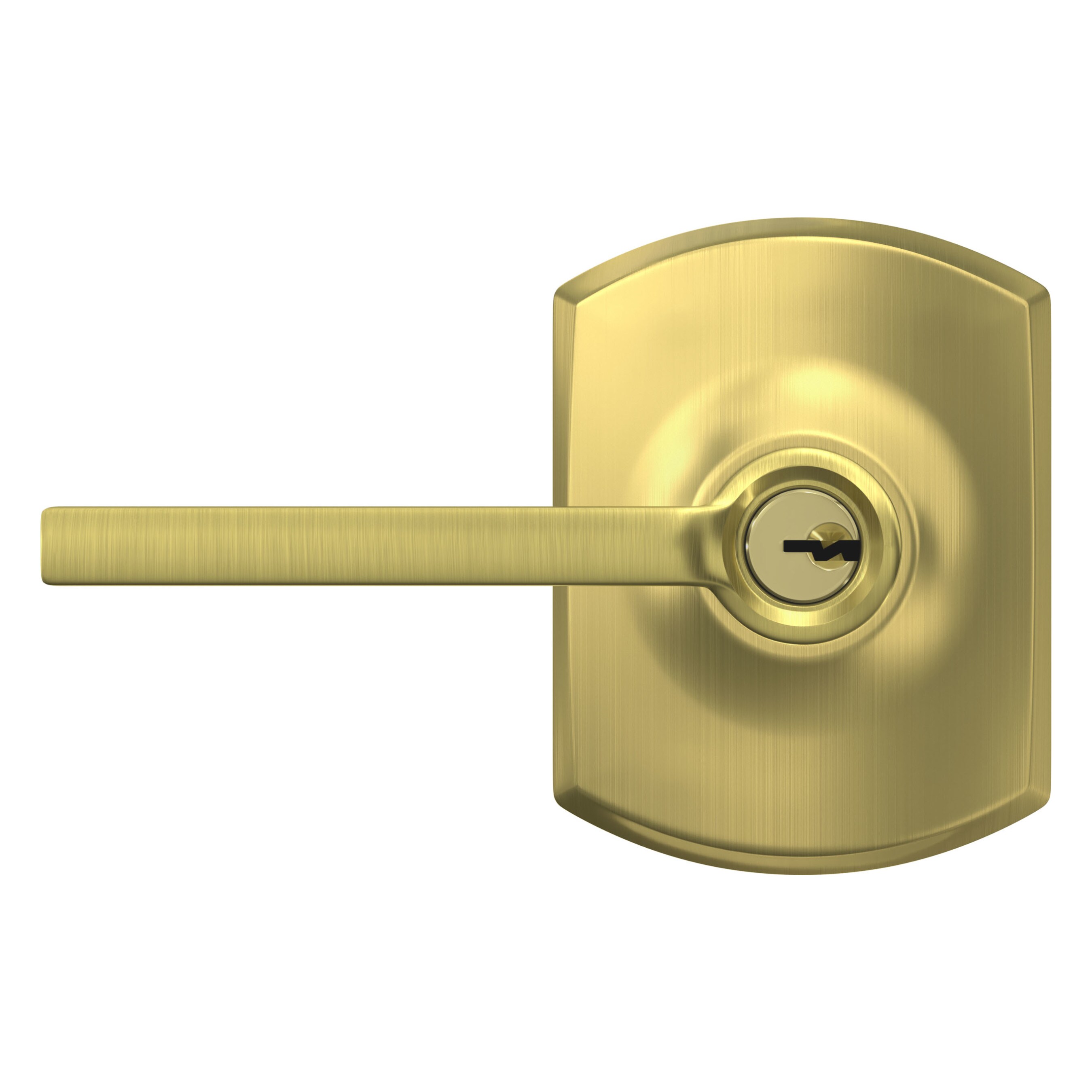 Schlage F51A LAT 608 GRW Door-Handles - View #8