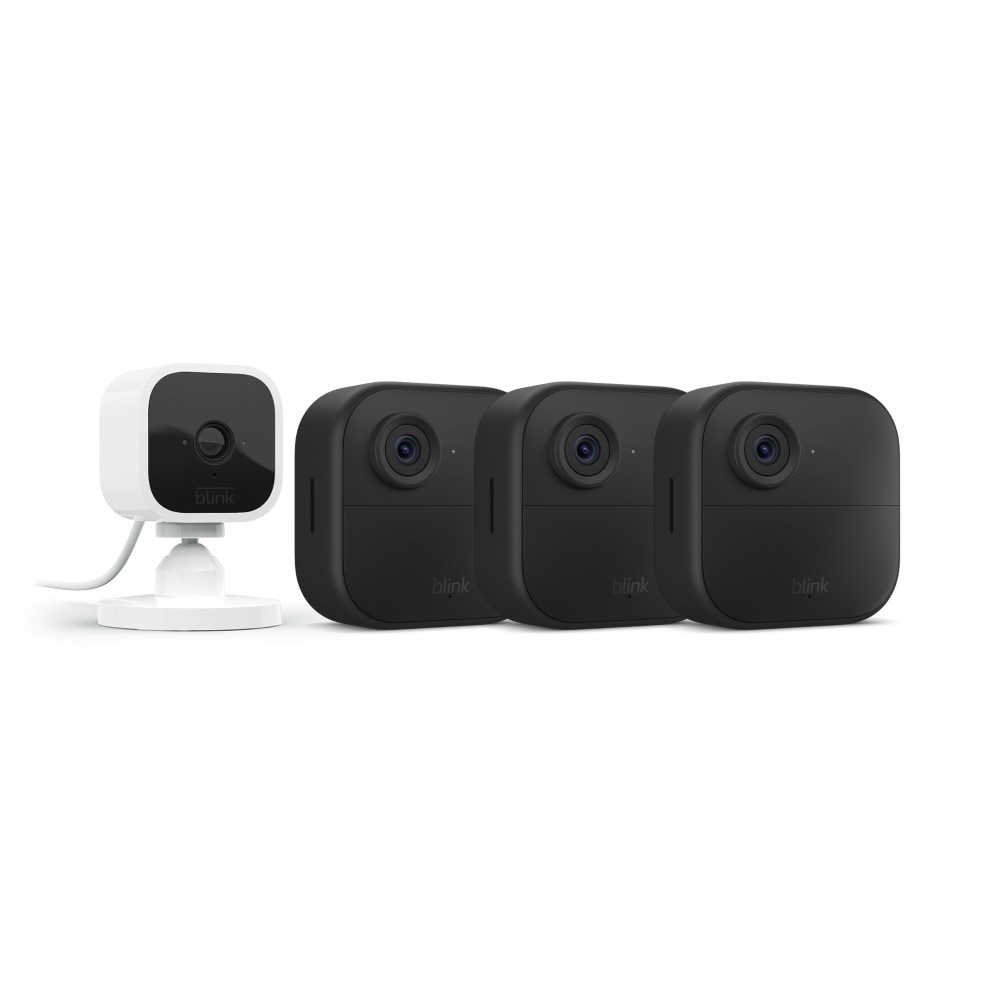 Shop Blink Mini Plug-in Smart Indoor Security Camera 3-Pack Bundle