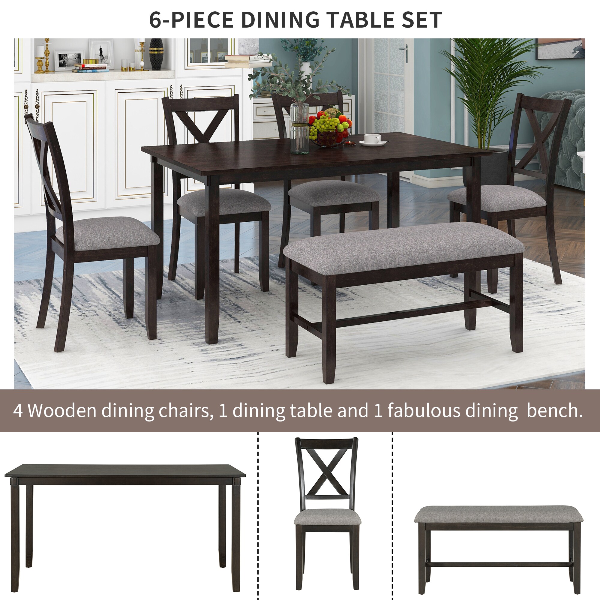 JANSNO DKSELL017 Dining-Sets - View #6