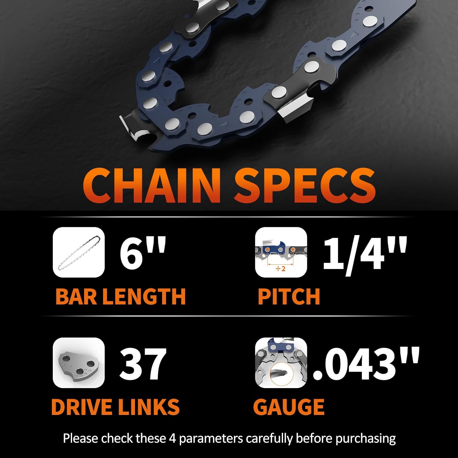Tietoc B0D4QK9YFX Cordless-Chainsaw - View #2