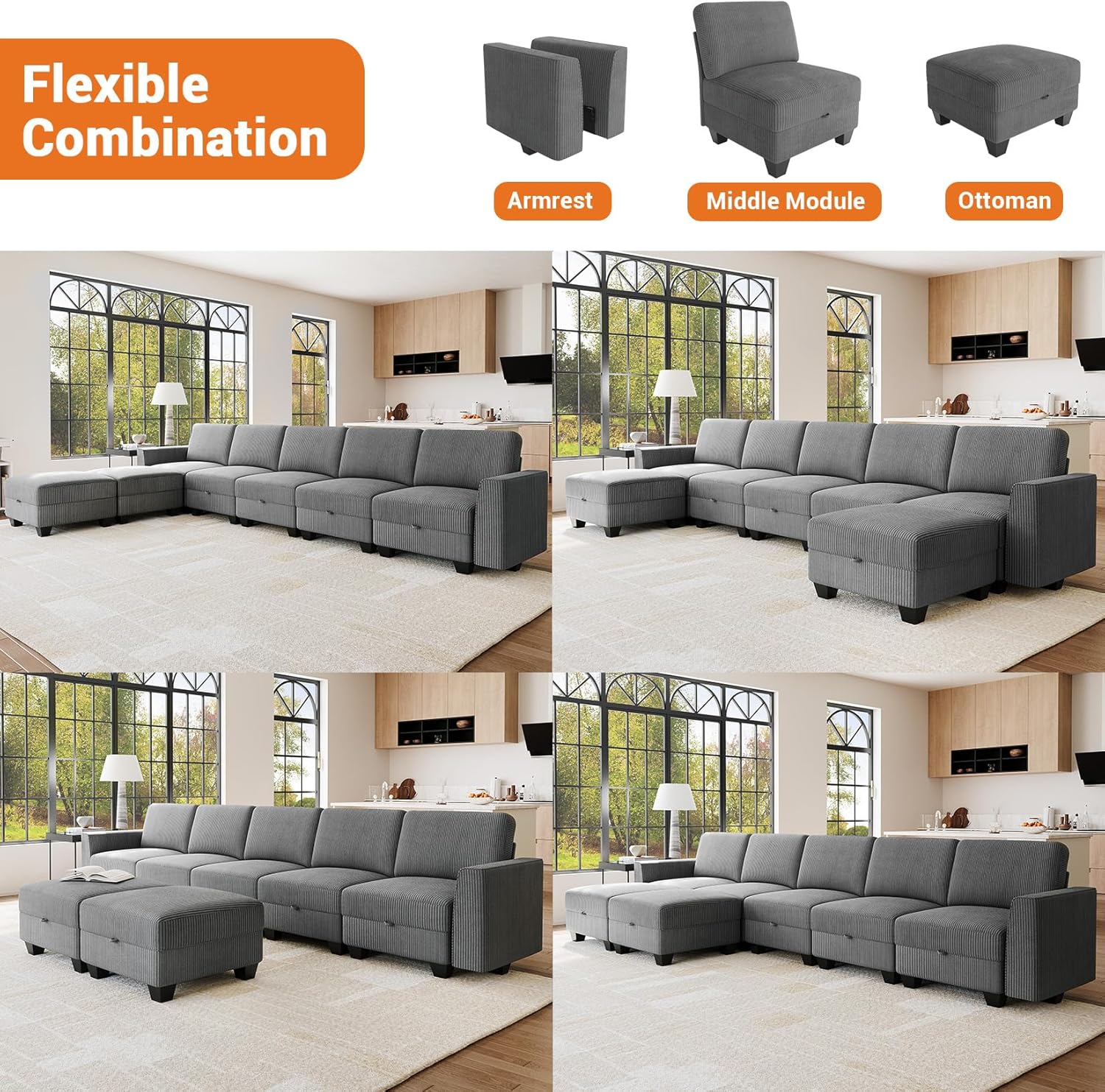 WhizMax PD-VAM-33FK9PLC Sofas-Loveseats - View #7