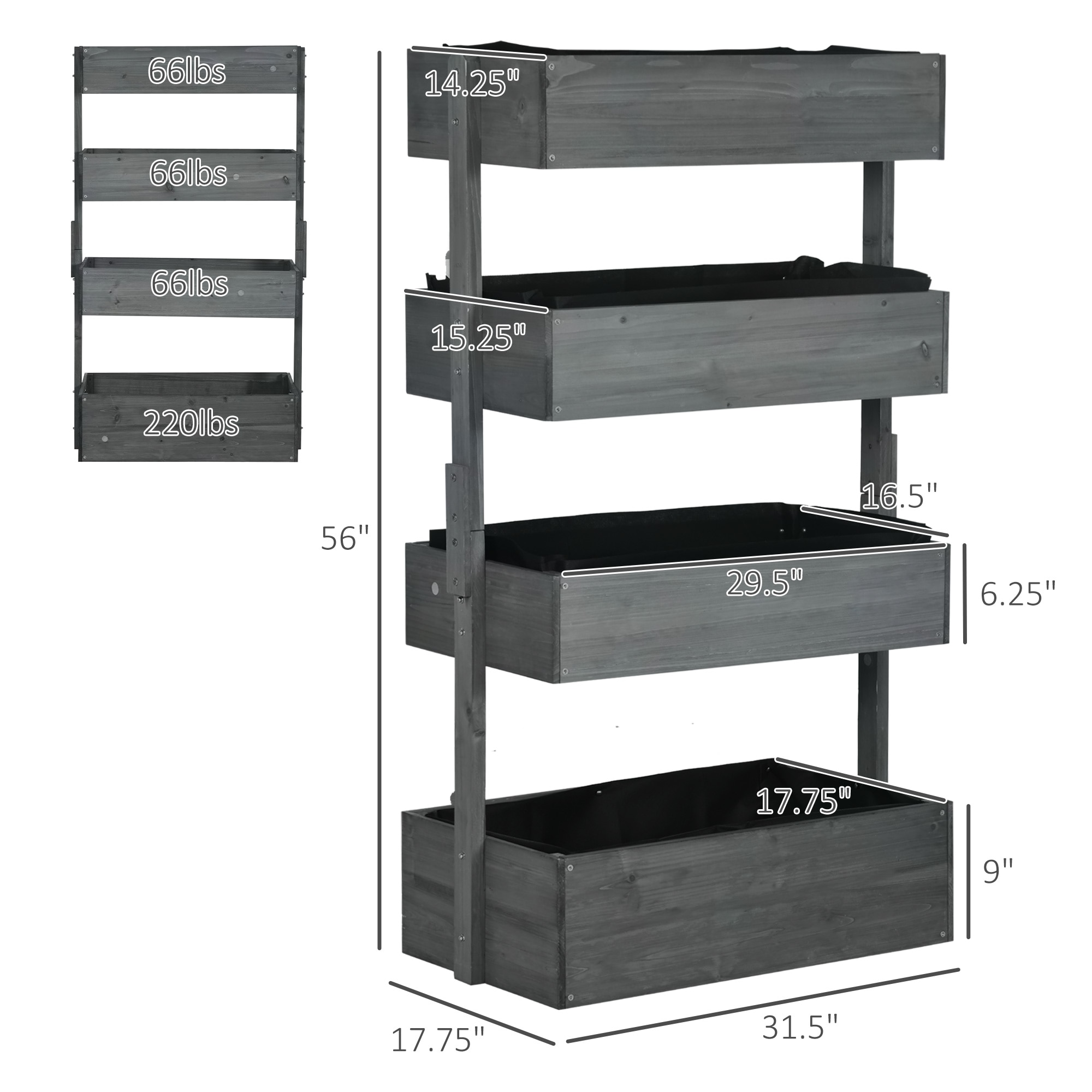 Siavonce XH44680 Planter-Window-Box - View #4