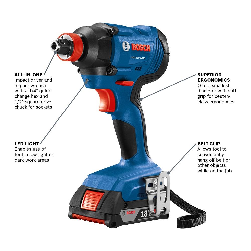 Bosch GXL18V-232B22 Combo-Kits - View #2
