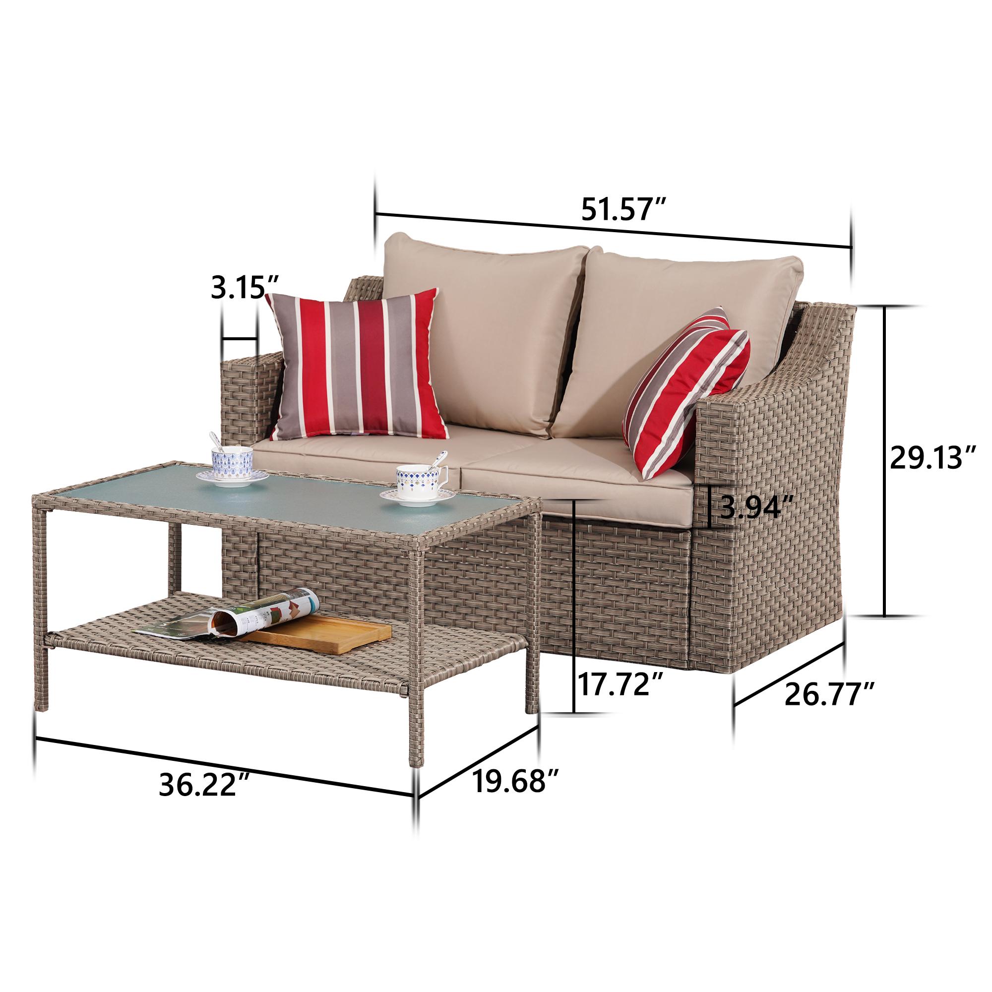 Bayfeve BF-4936HNM Patio-Conversation-Sets - View #4