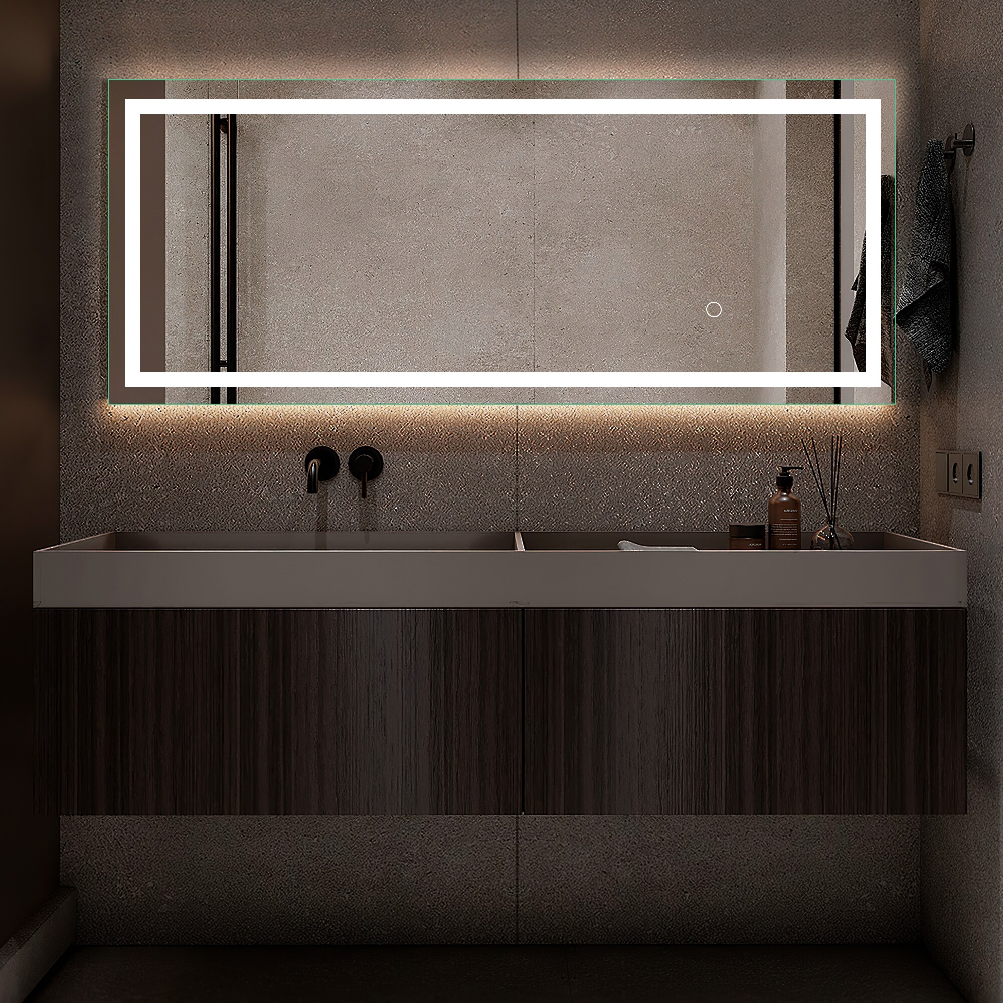 Dovelina LS-A-MR03001 Framed-Bath-Mirrors - View #6