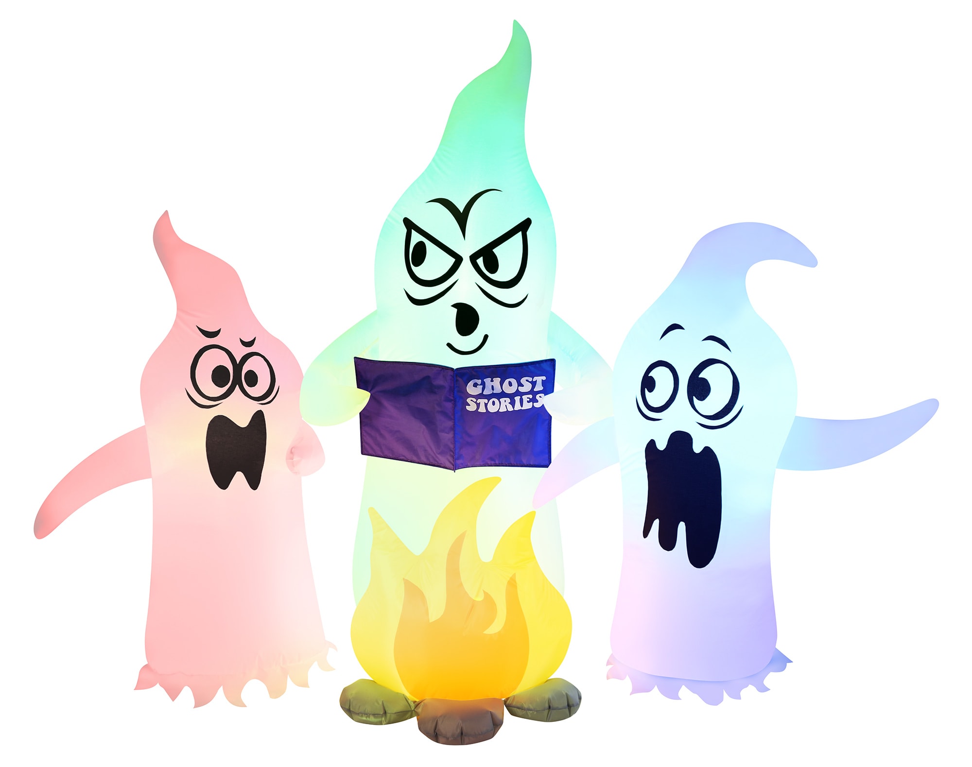 Airflowz OC-96813 5.0-ft Lighted Ghost Inflatable