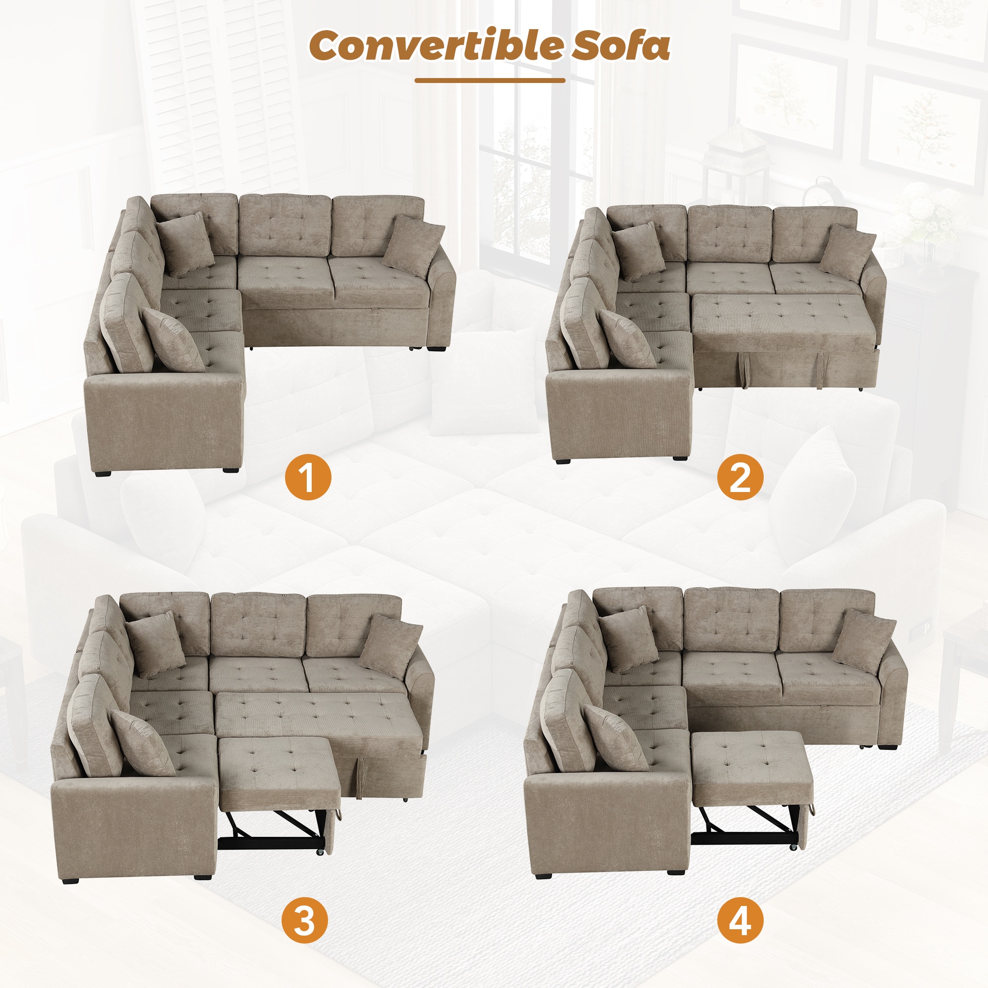 ModernLuxe L-N719S001230S Sofas-Loveseats - View #6