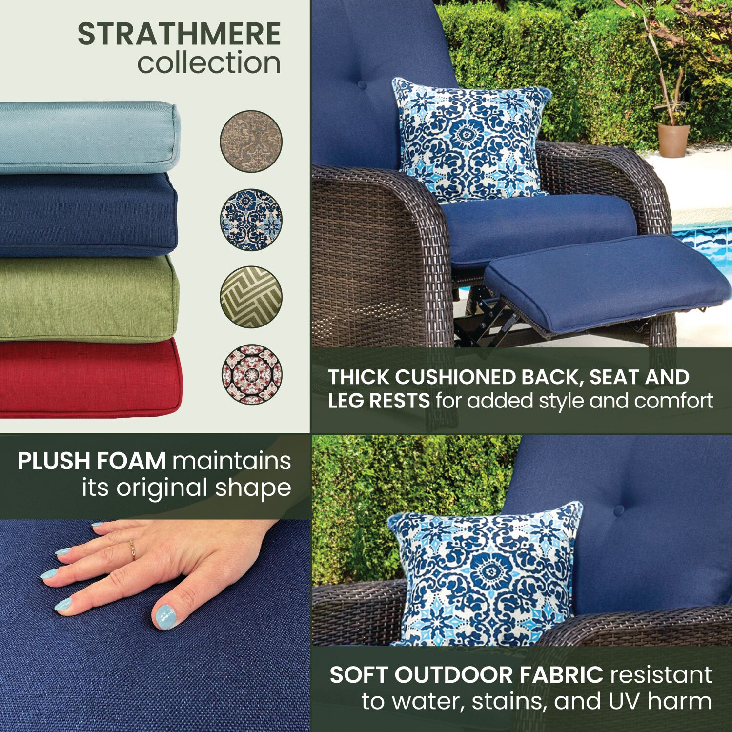 Hanover STRATHRECNVY Patio-Chairs - View #8