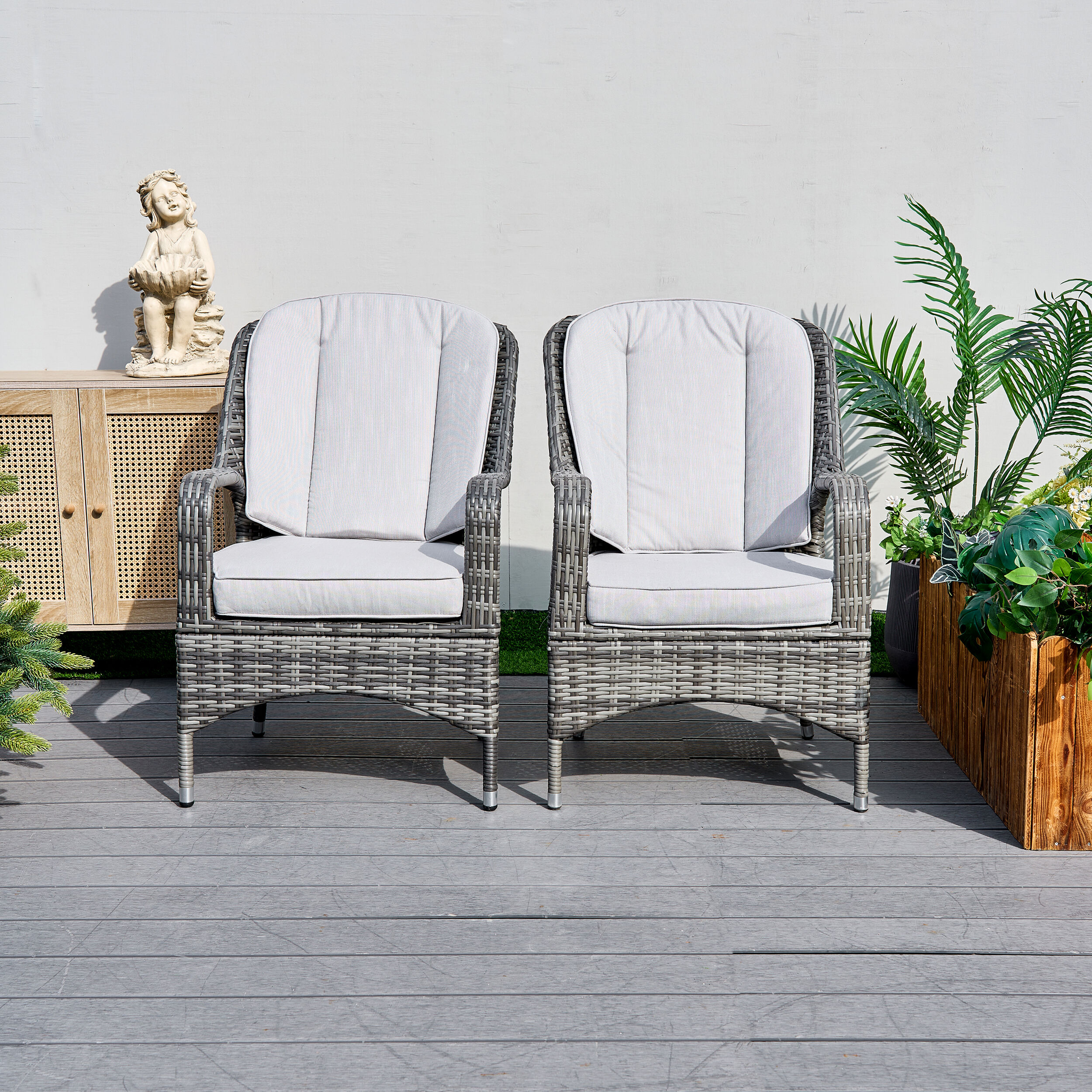 Moda Furnishings CMAC-009-G Patio-Chairs - View #2