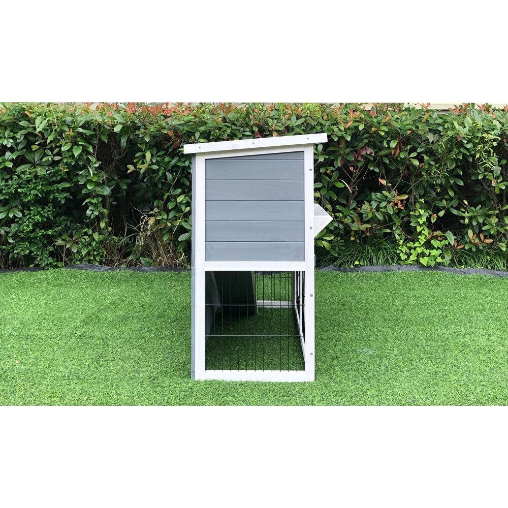 Hanover HANRH0103-GRY Chicken-Coops-Rabbit-Hutches - View #7
