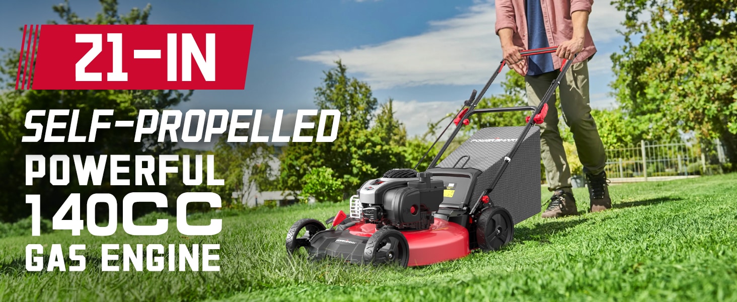 PowerSmart B8621S Gas-Walk-Behind-Mowers - View #6