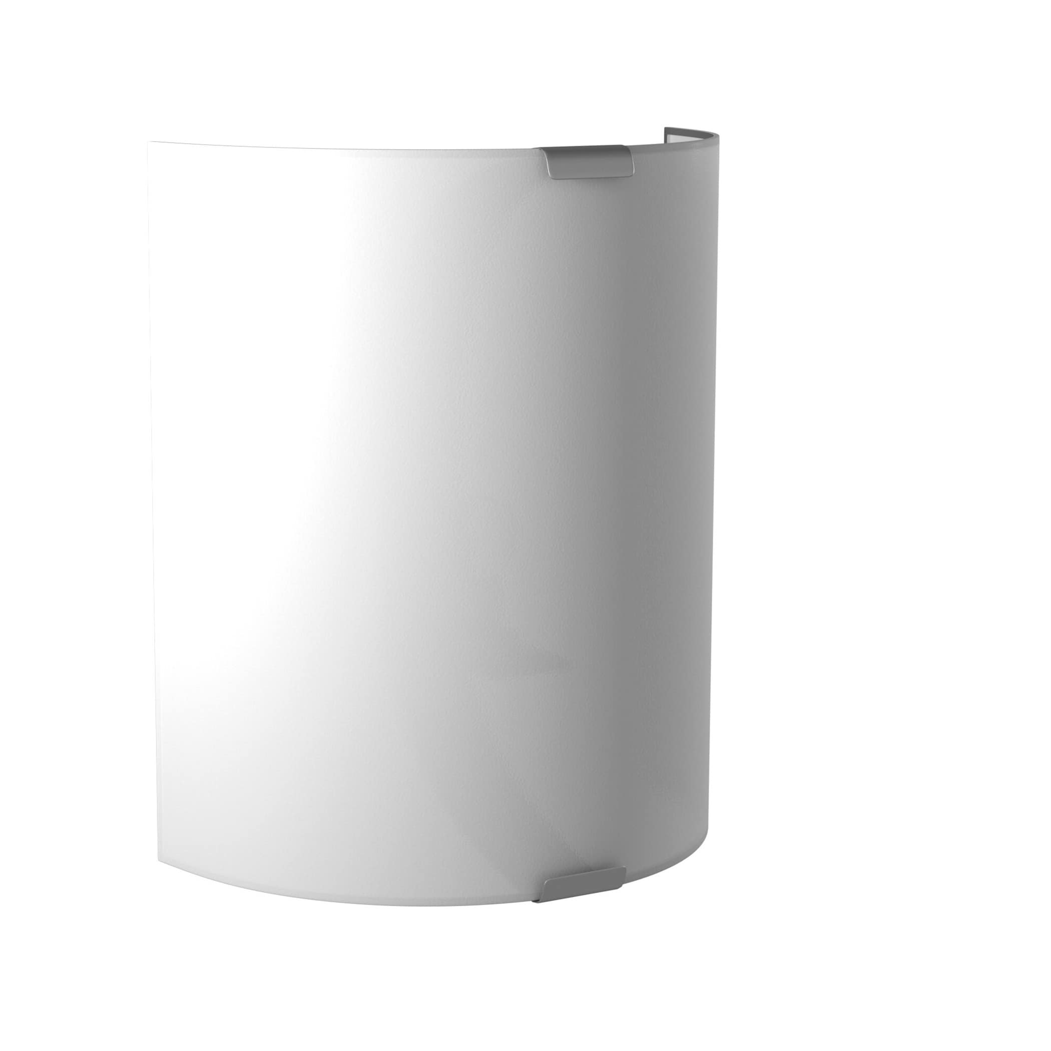 Grafik 8.25" Chrome Satin Glass Dimmable Wall Sconce
